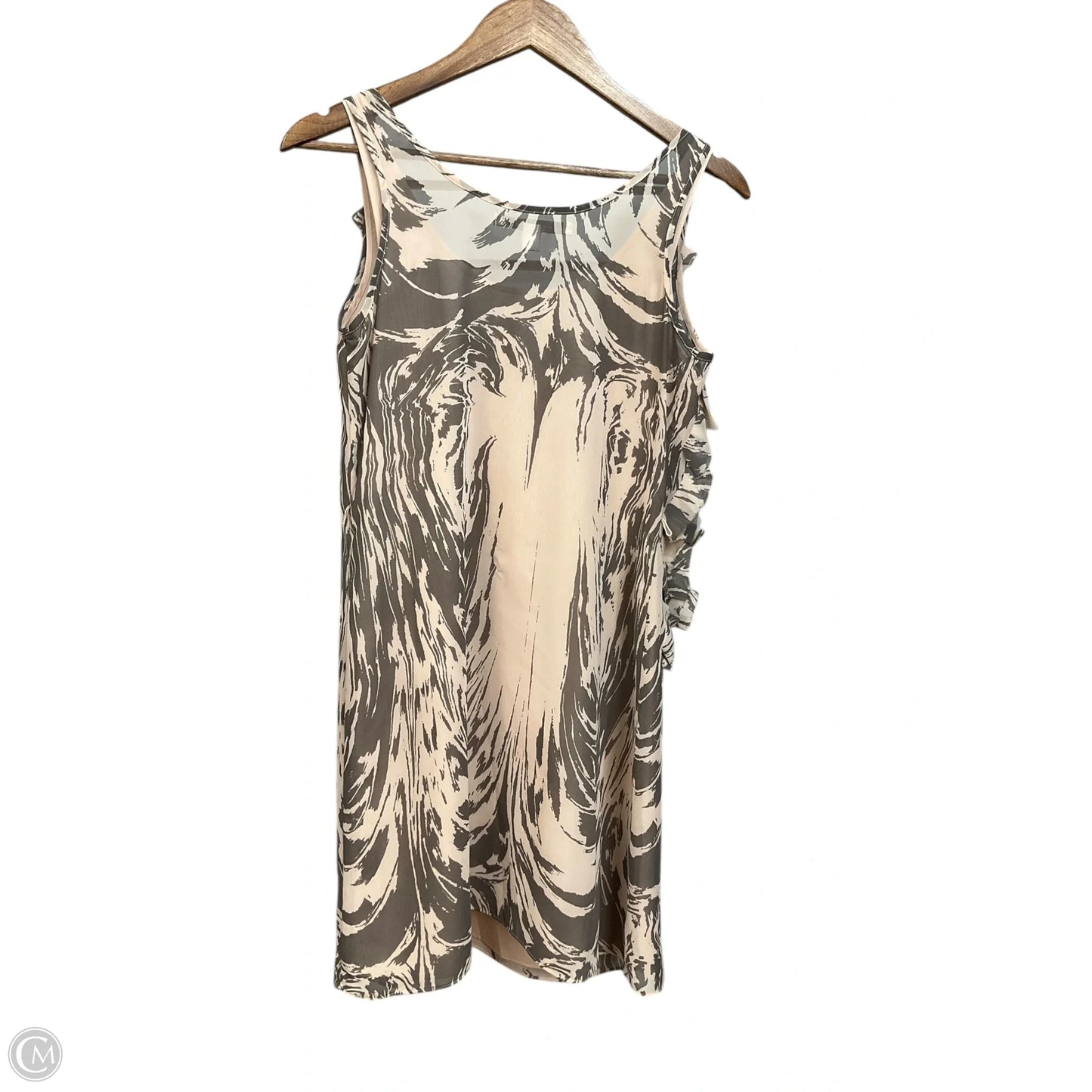 Tunic Sleeveless By Lc Lauren Conrad In Brown & Tan, Size: Xs