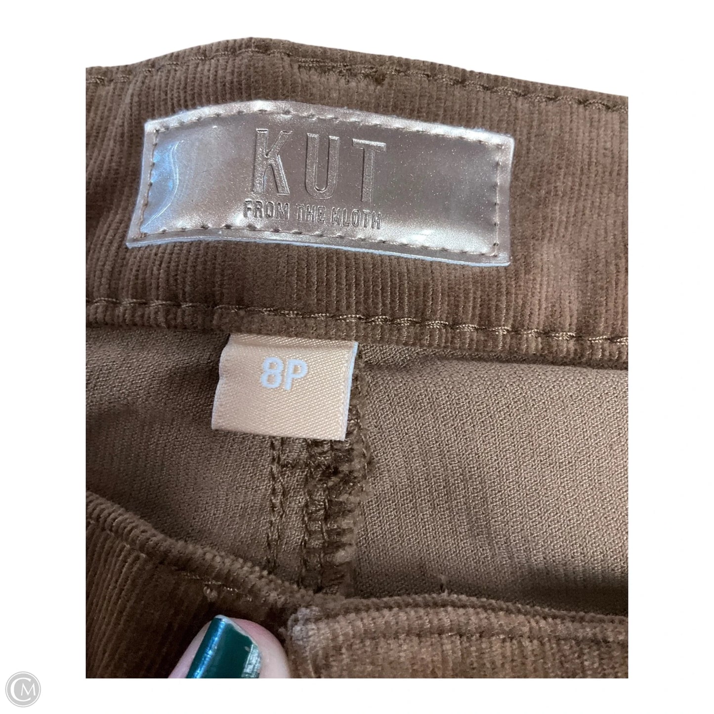 Pants Corduroy By Kut In Brown, Size: 8