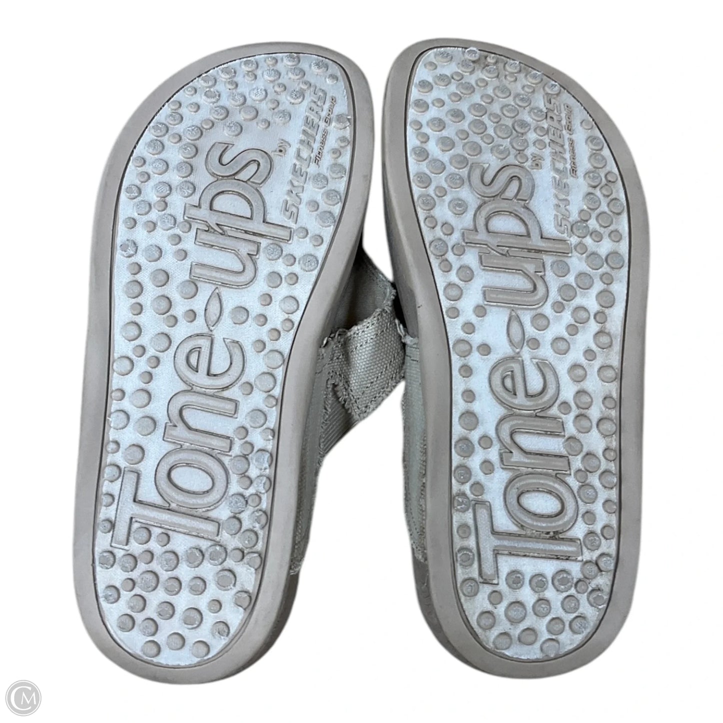 Sandals Flip Flops By Skechers In Tan, Size: 8