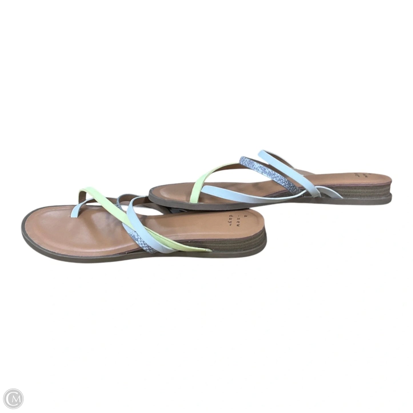 Sandals Flats By A New Day In Tan, Size: 9