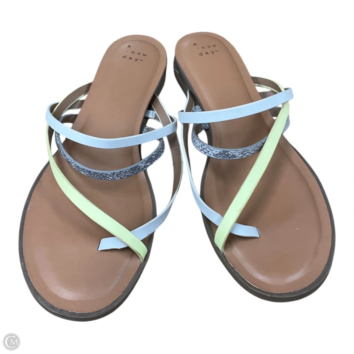 Sandals Flats By A New Day In Tan, Size: 9