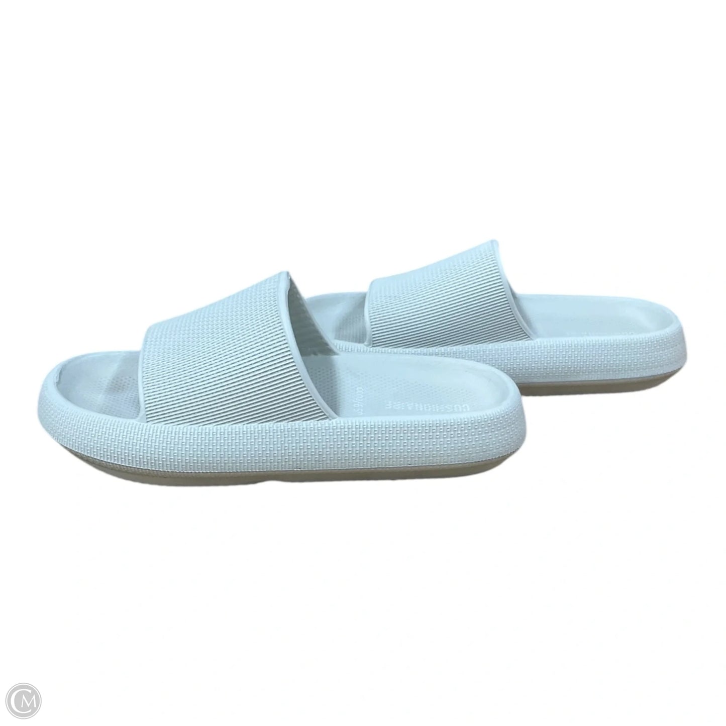 Sandals Flats By Cushionaire In Green, Size: 9