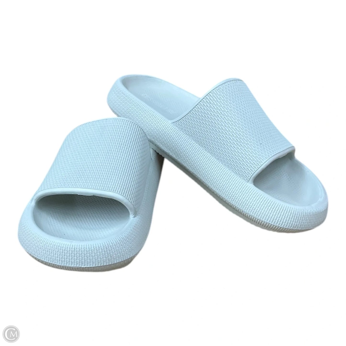 Sandals Flats By Cushionaire In Green, Size: 9