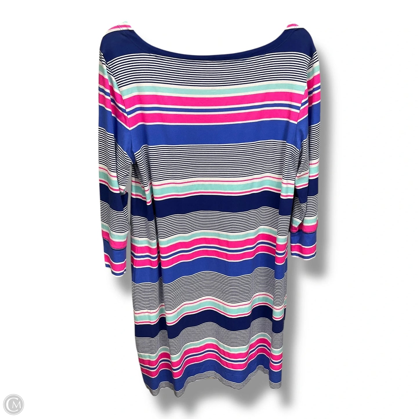Dress Designer By Lilly Pulitzer In Striped Pattern, Size: Xl