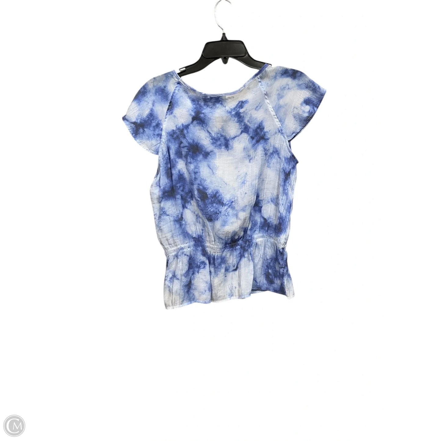 Top Short Sleeve By Counterparts In Blue, Size: S