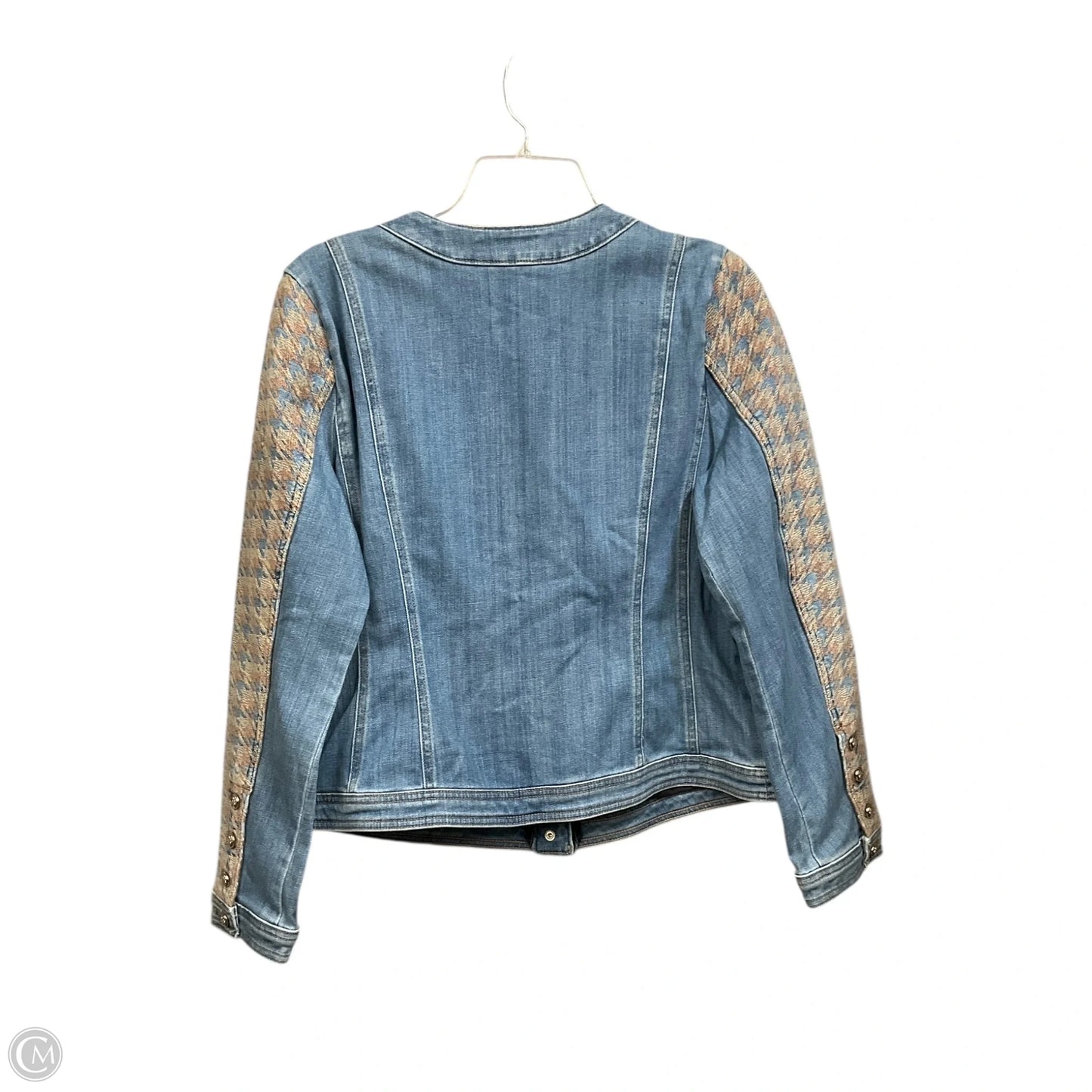 Jacket Denim By White House Black Market In Blue Denim, Size: L