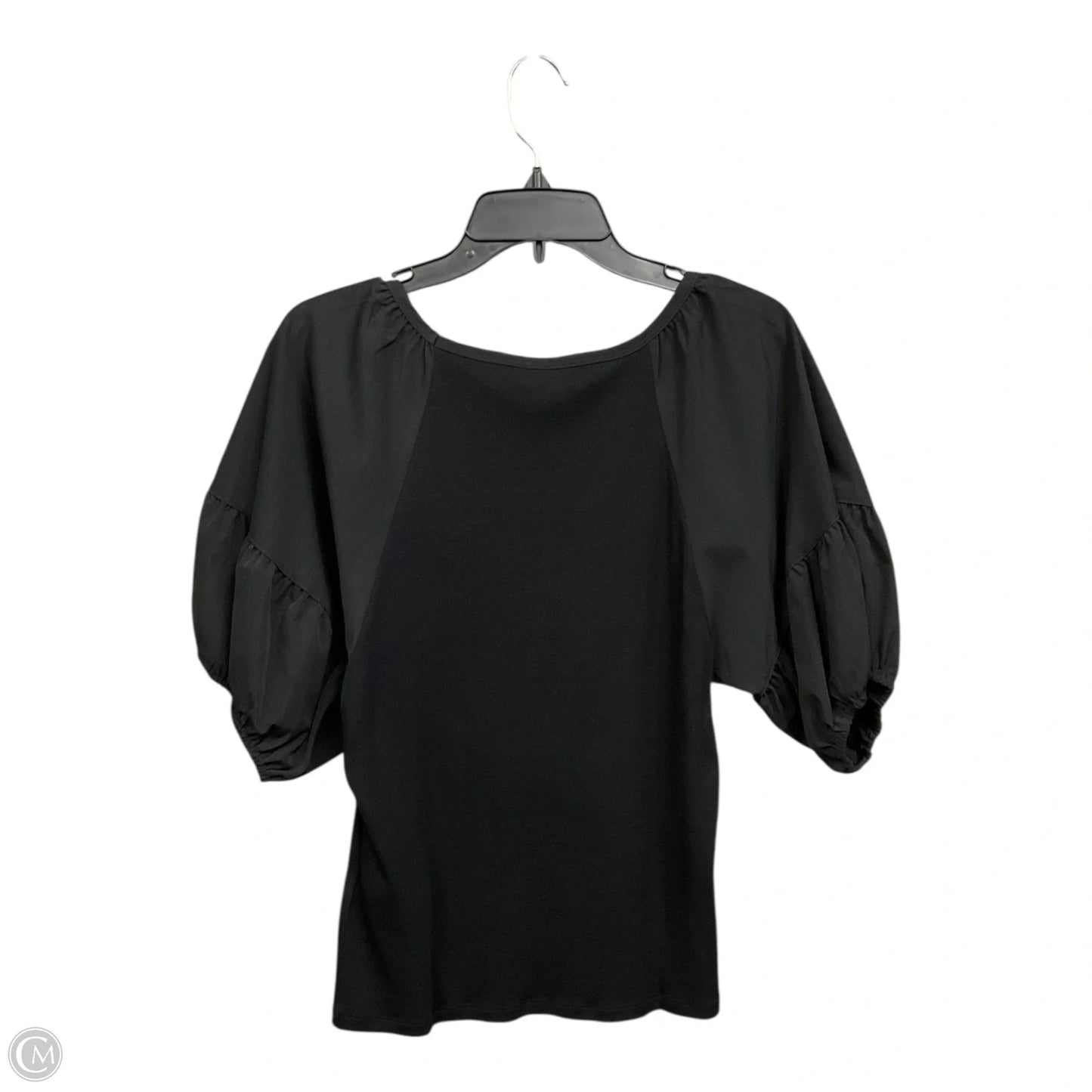 Top Short Sleeve By Clothes Mentor In Black & Blue, Size: Xl