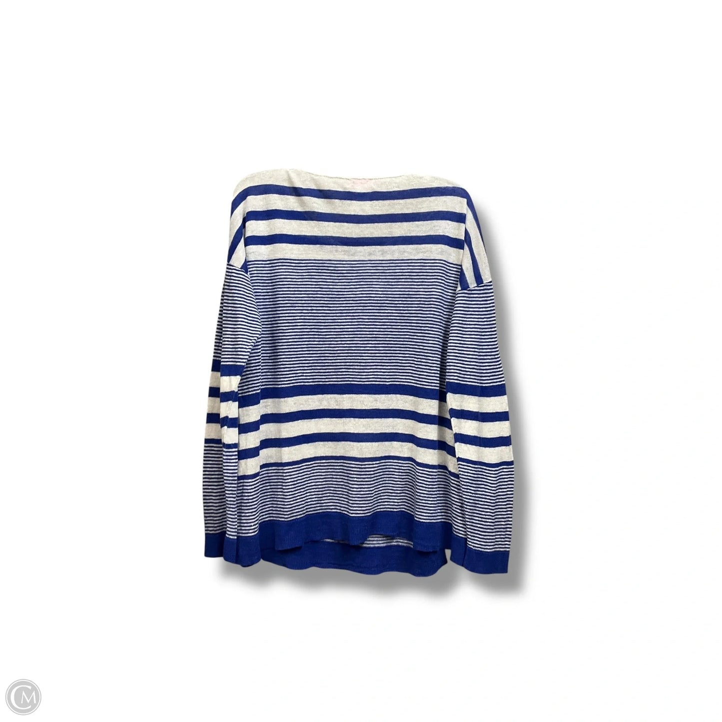 Top Long Sleeve Designer By Lilly Pulitzer In Striped Pattern, Size: Xl