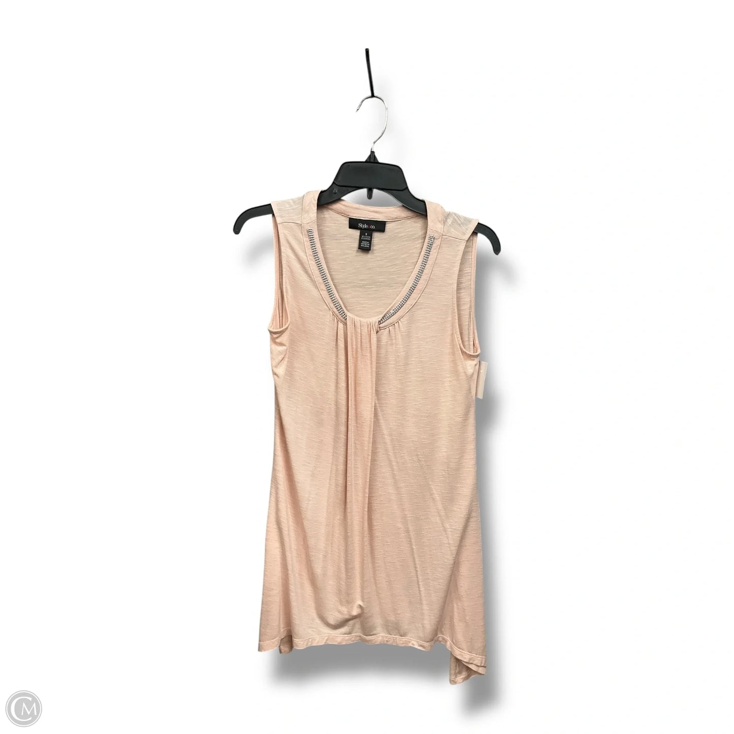 Top Sleeveless By Style And Company In Pink, Size: S