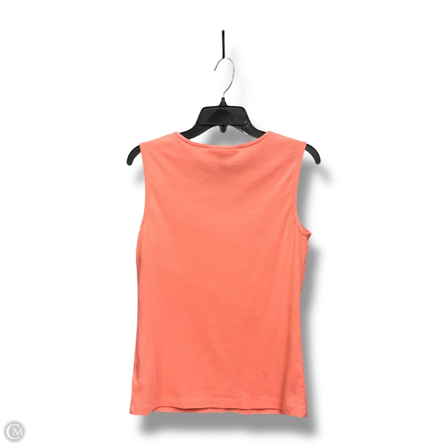 Top Sleeveless By Karen Scott In Peach, Size: M