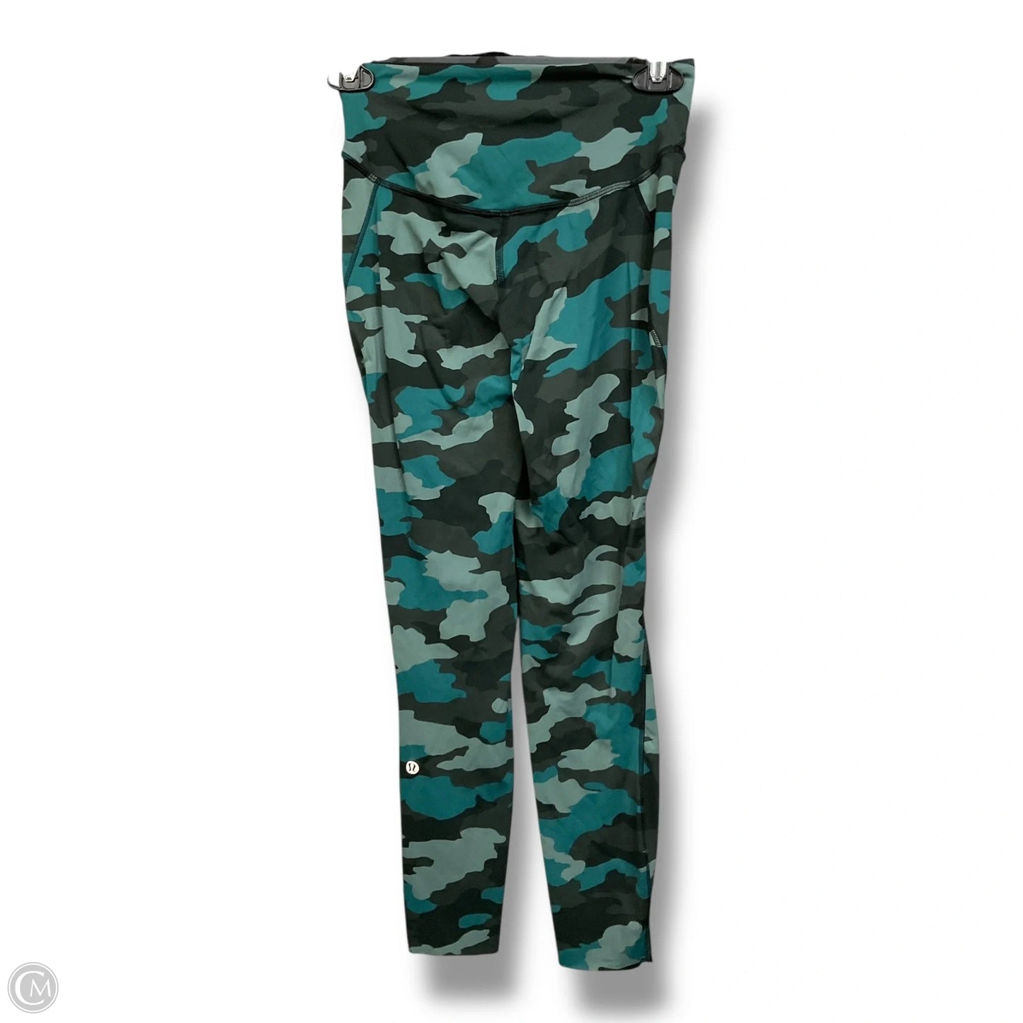 Athletic Leggings By Lululemon In Camouflage Print, Size: S