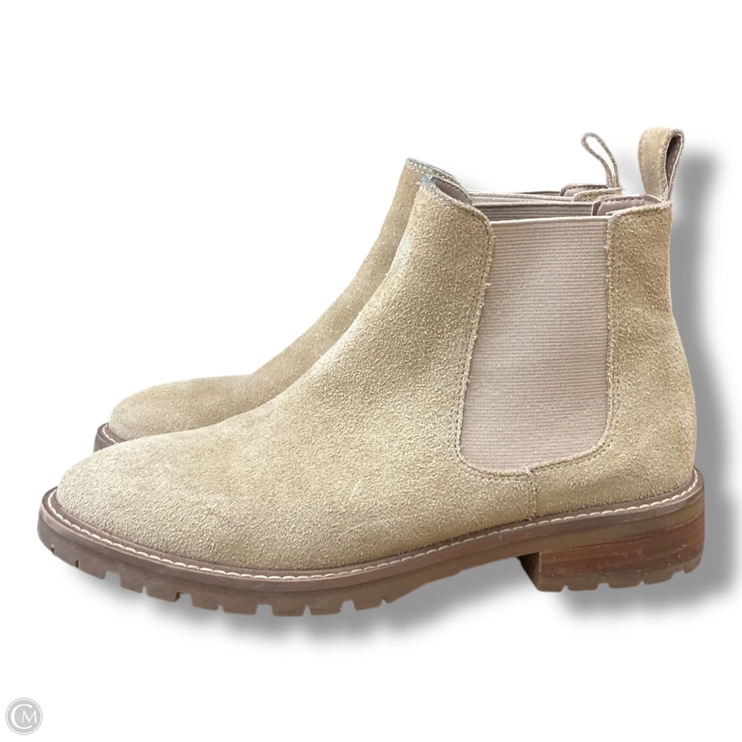Boots Ankle Flats By Steve Madden In Tan, Size: 8.5