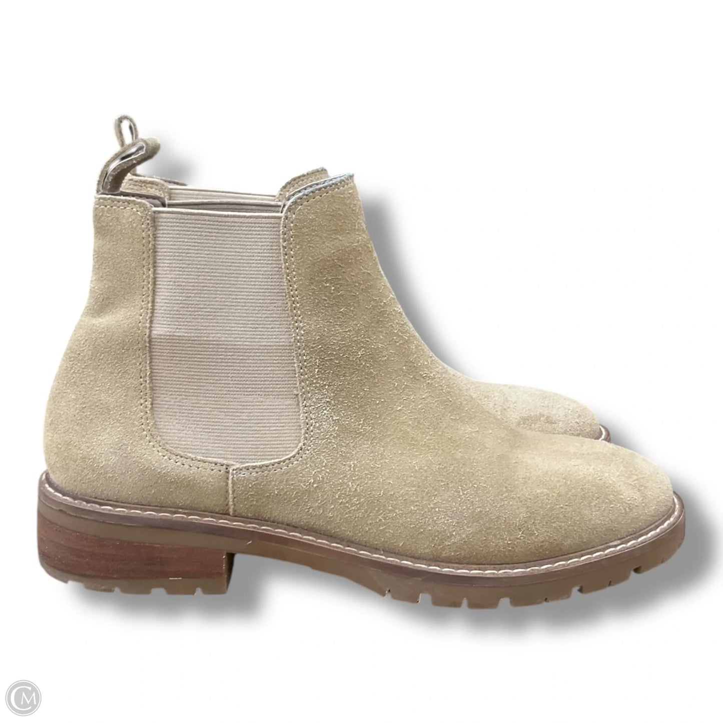 Boots Ankle Flats By Steve Madden In Tan, Size: 8.5