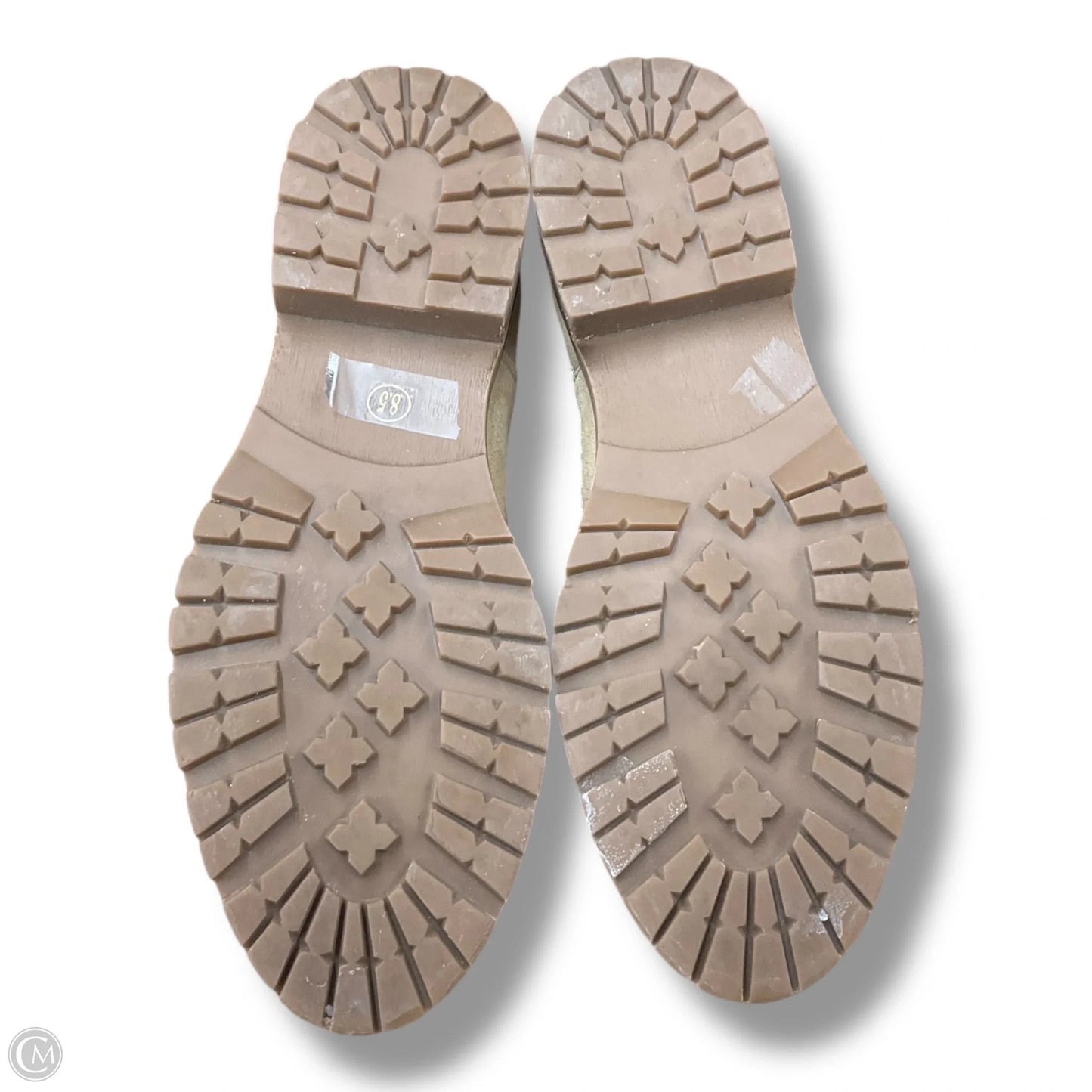 Boots Ankle Flats By Steve Madden In Tan, Size: 8.5