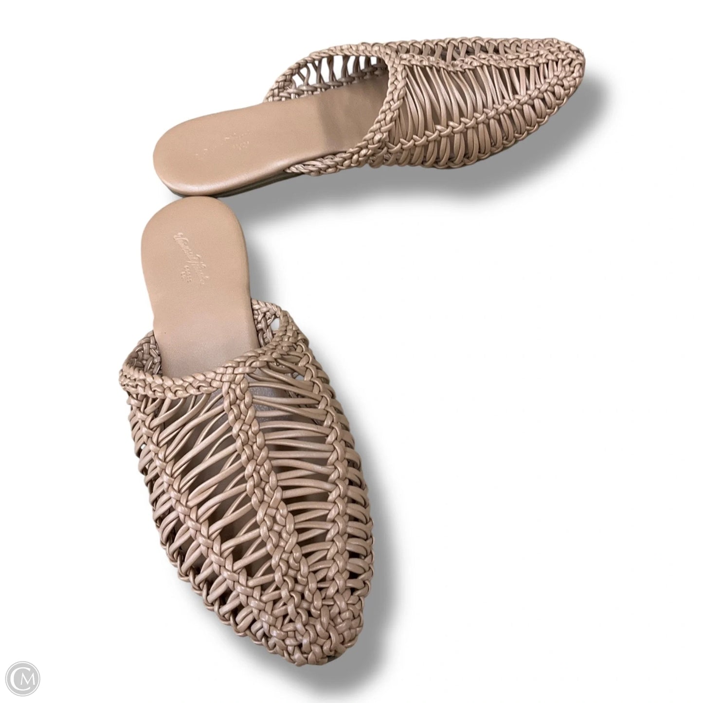 Shoes Flats By Universal Thread In Tan, Size: 9