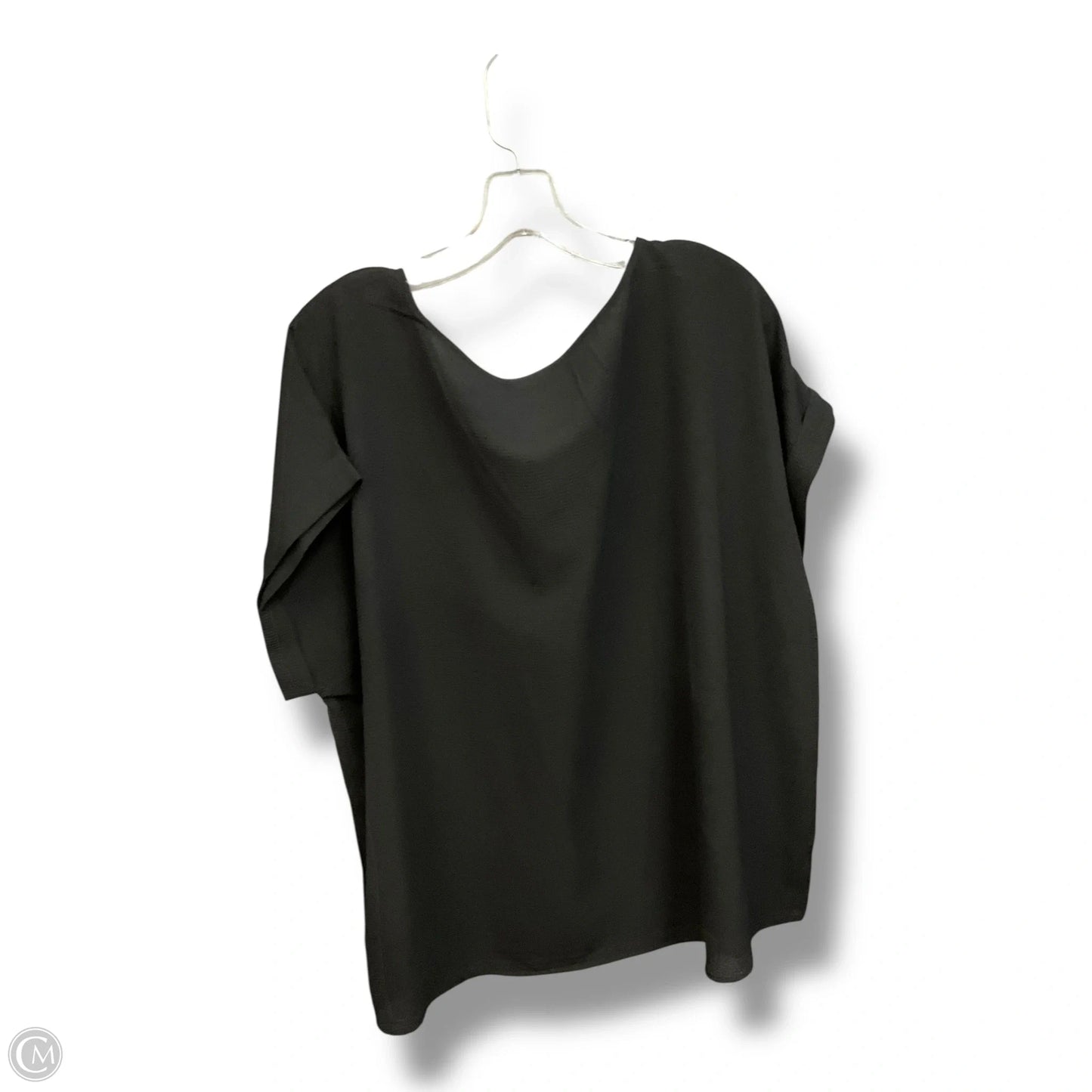 Top Short Sleeve By Justify In Black, Size: 3x