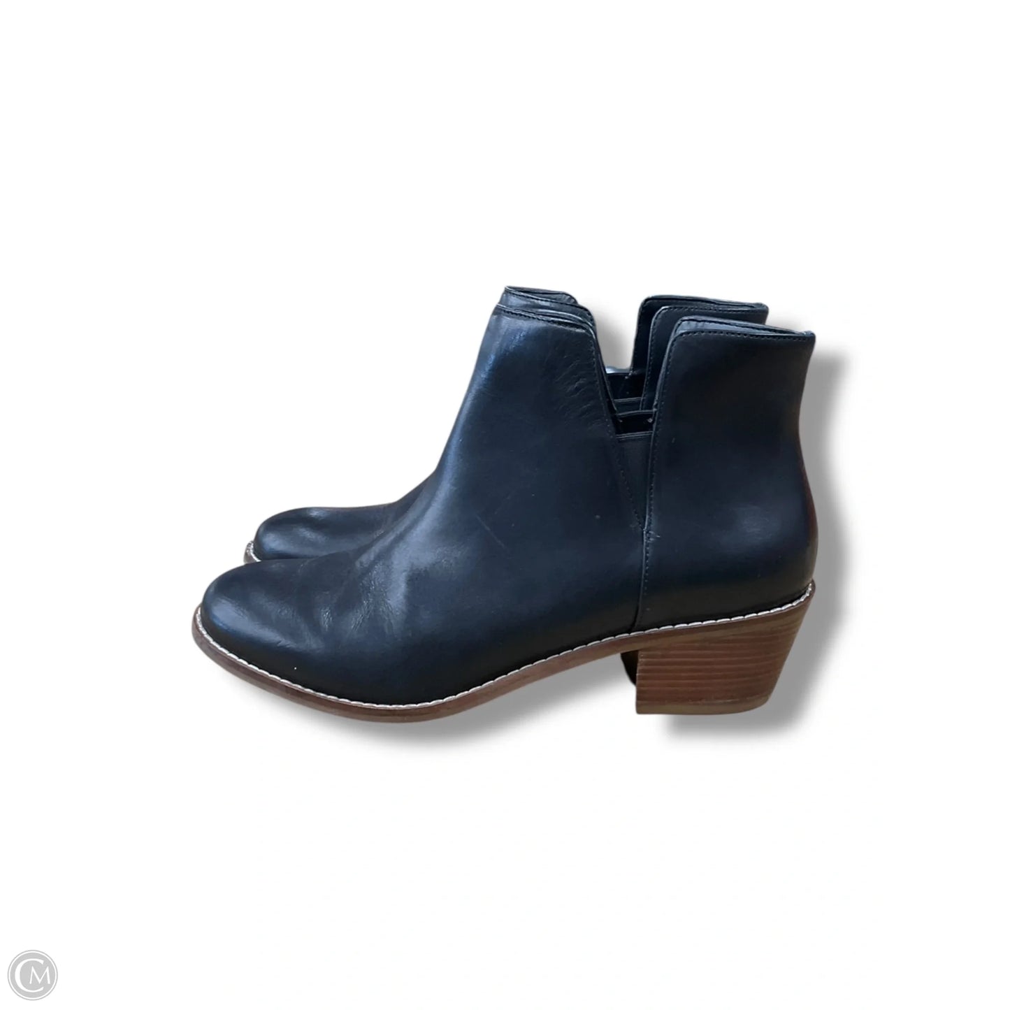 Boots Ankle Heels By Cole-haan In Black, Size: 7.5