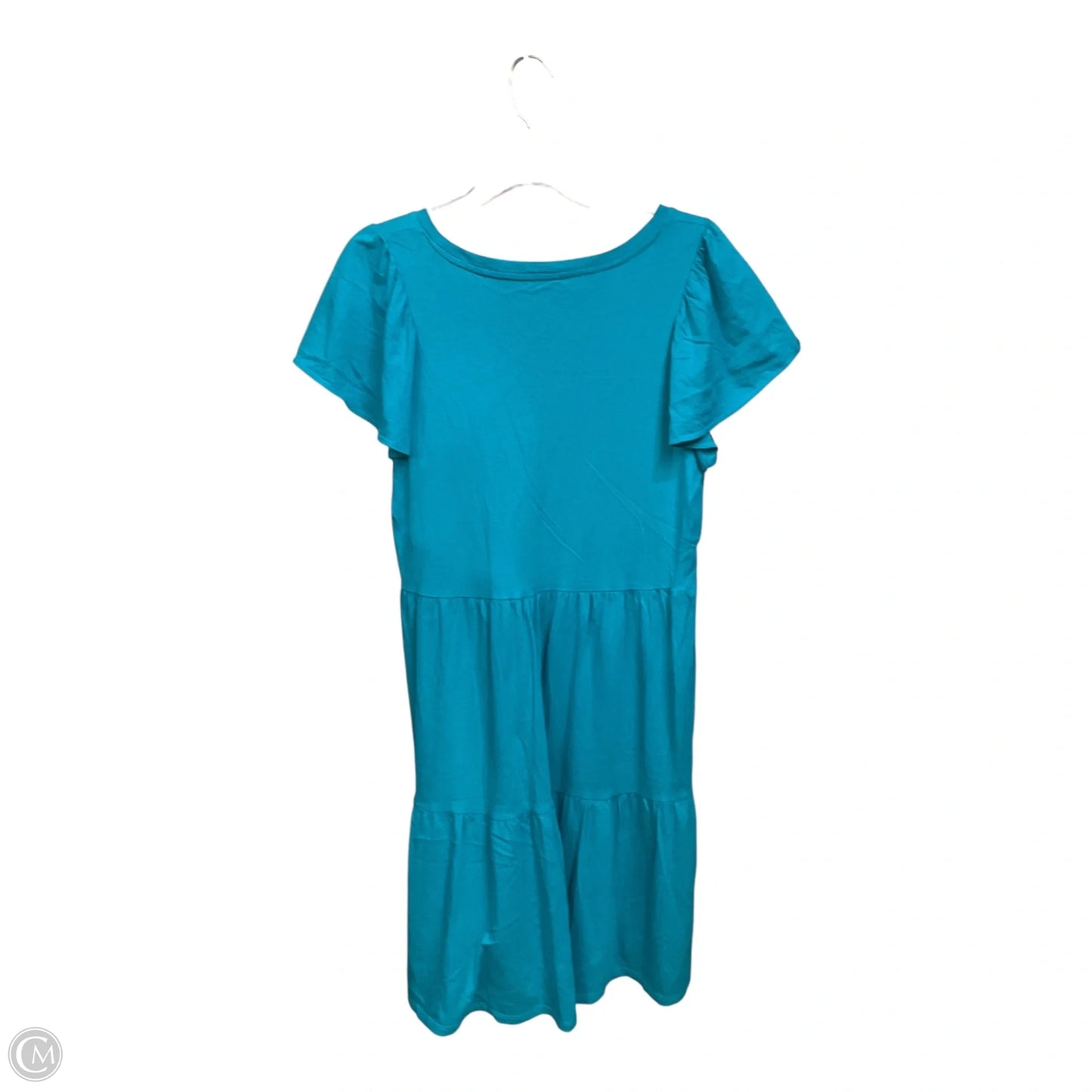 Dress Casual Midi By J. Crew In Teal, Size: M