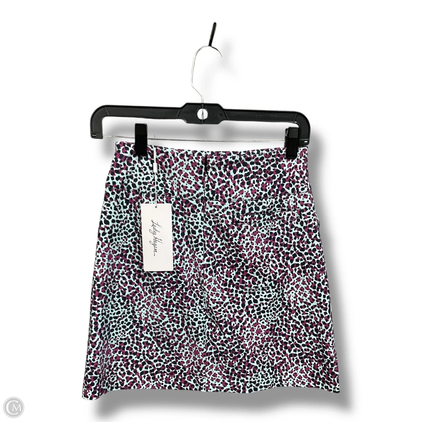 Athletic Skort By Lady Hagen In Animal Print, Size: Xs