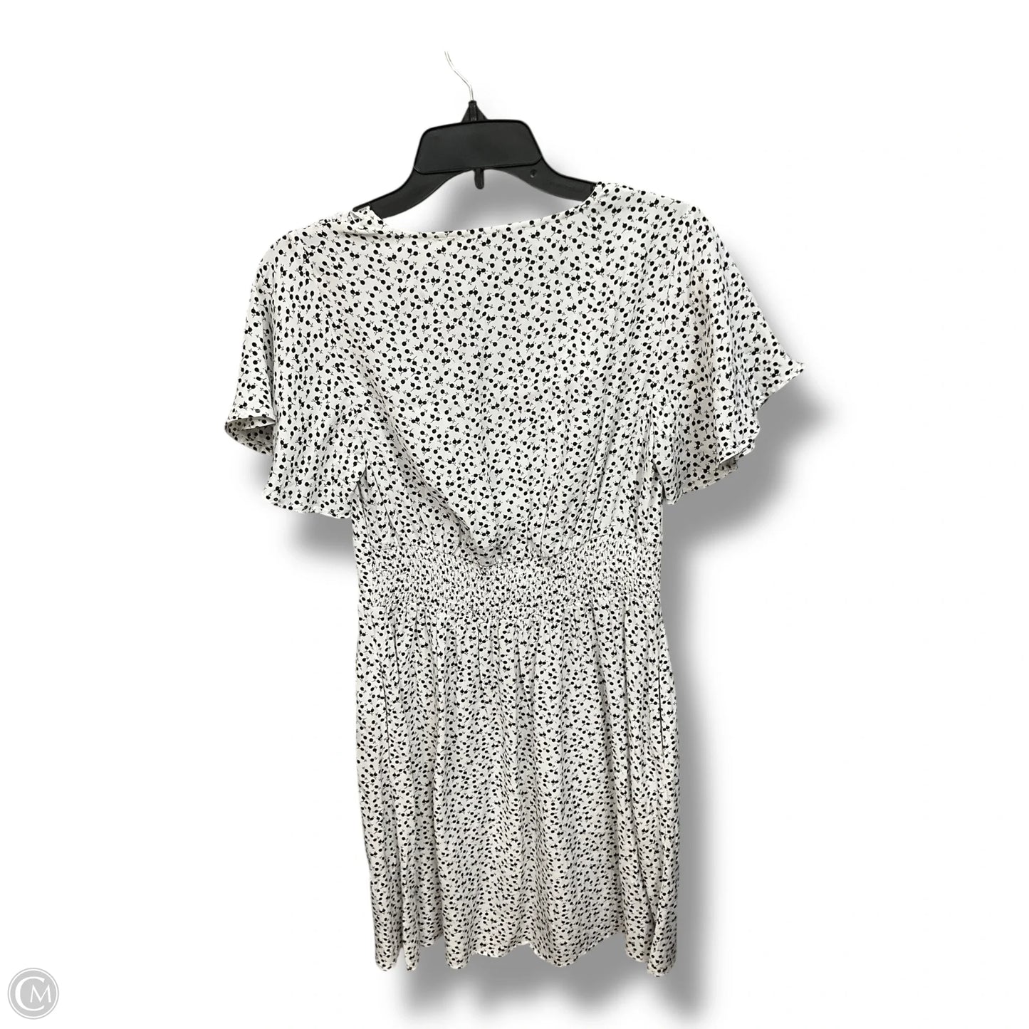 Dress Casual Midi By Loft In Black & White, Size: S