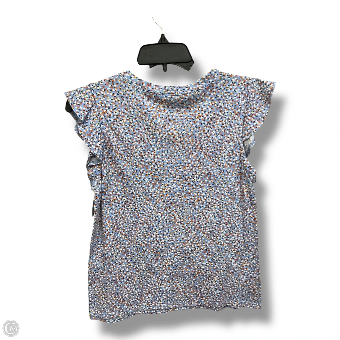 Top Short Sleeve By Loft In Multi-colored, Size: S