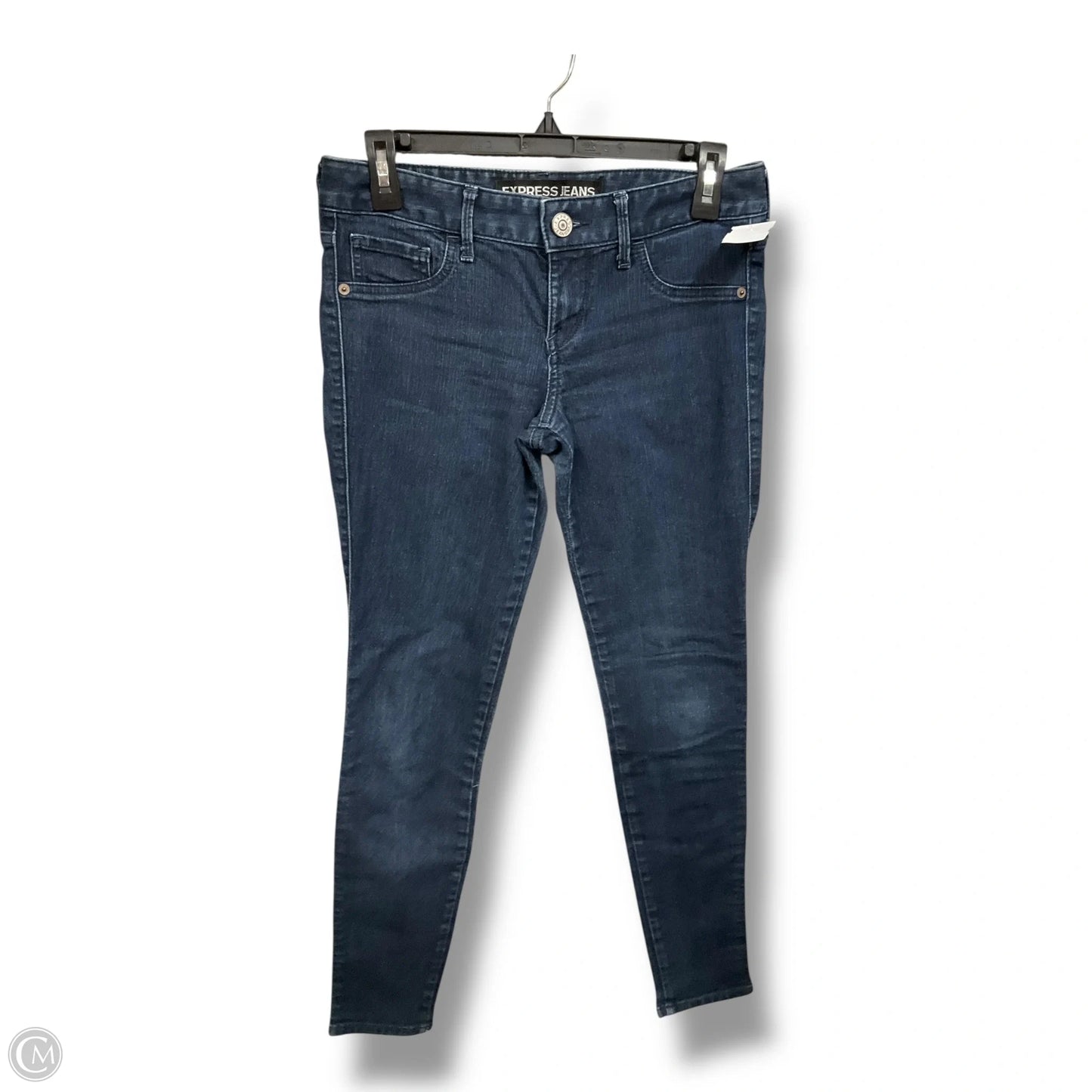 Jeans Skinny By Express In Blue Denim, Size: 2