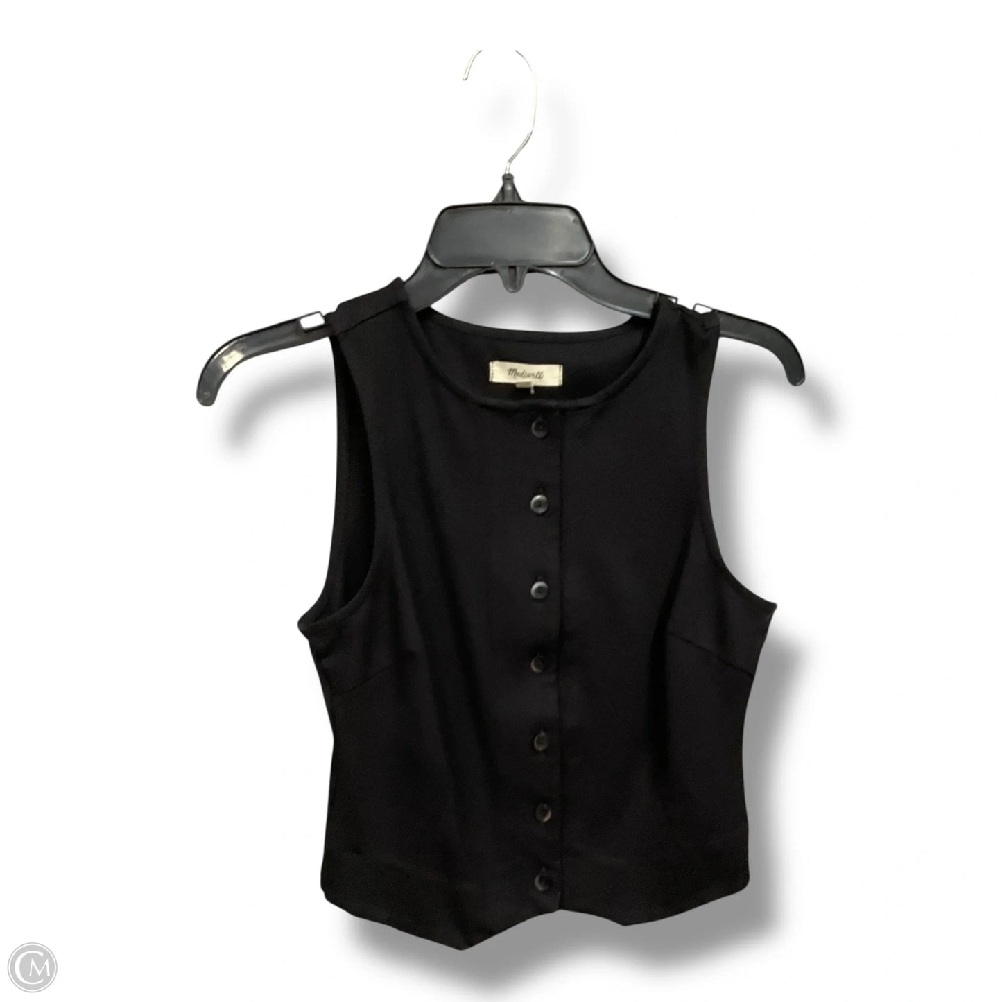 Vest Other By Madewell In Black, Size: Xs