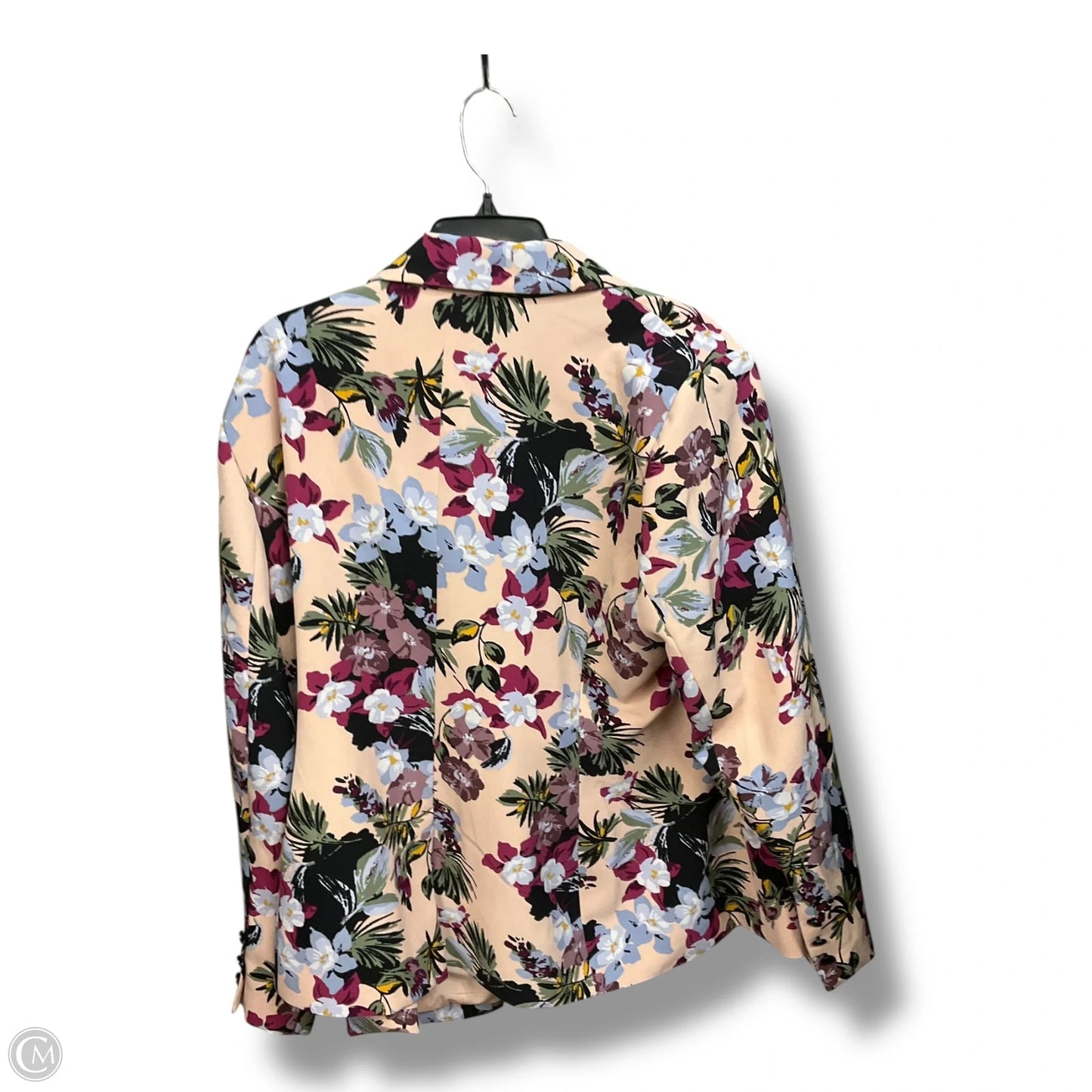 Blazer By Nina In Floral Print, Size: 3x