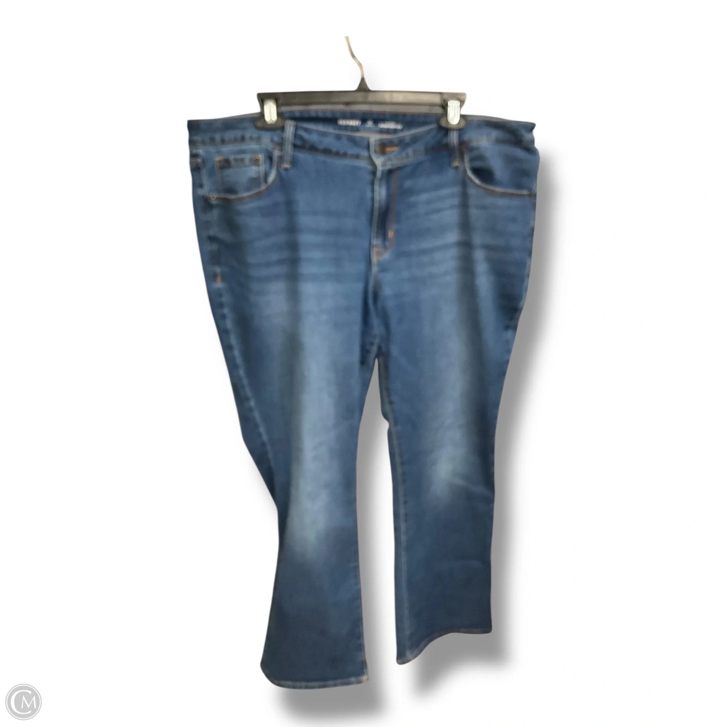 Jeans Wide Leg By Old Navy In Blue Denim, Size: 18