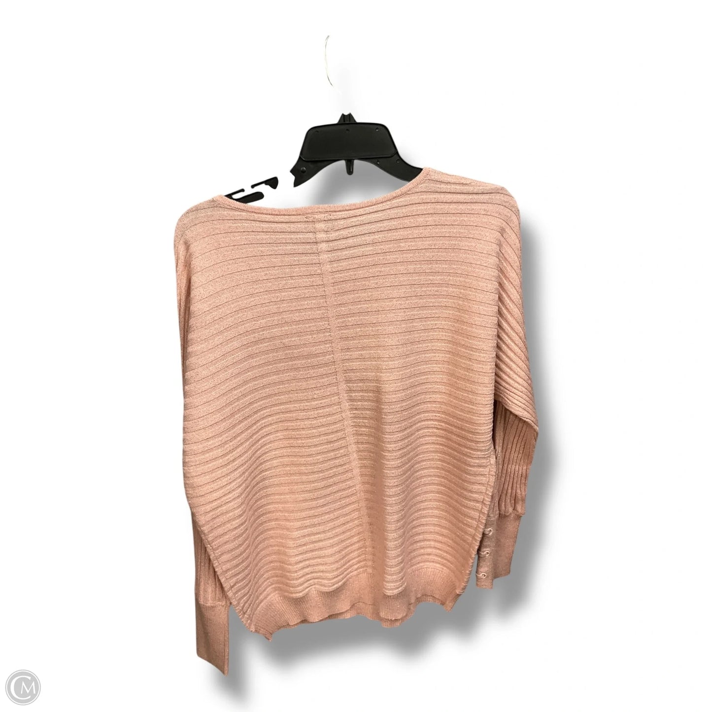 Top Long Sleeve By New York Jean Company In Pink, Size: Xl