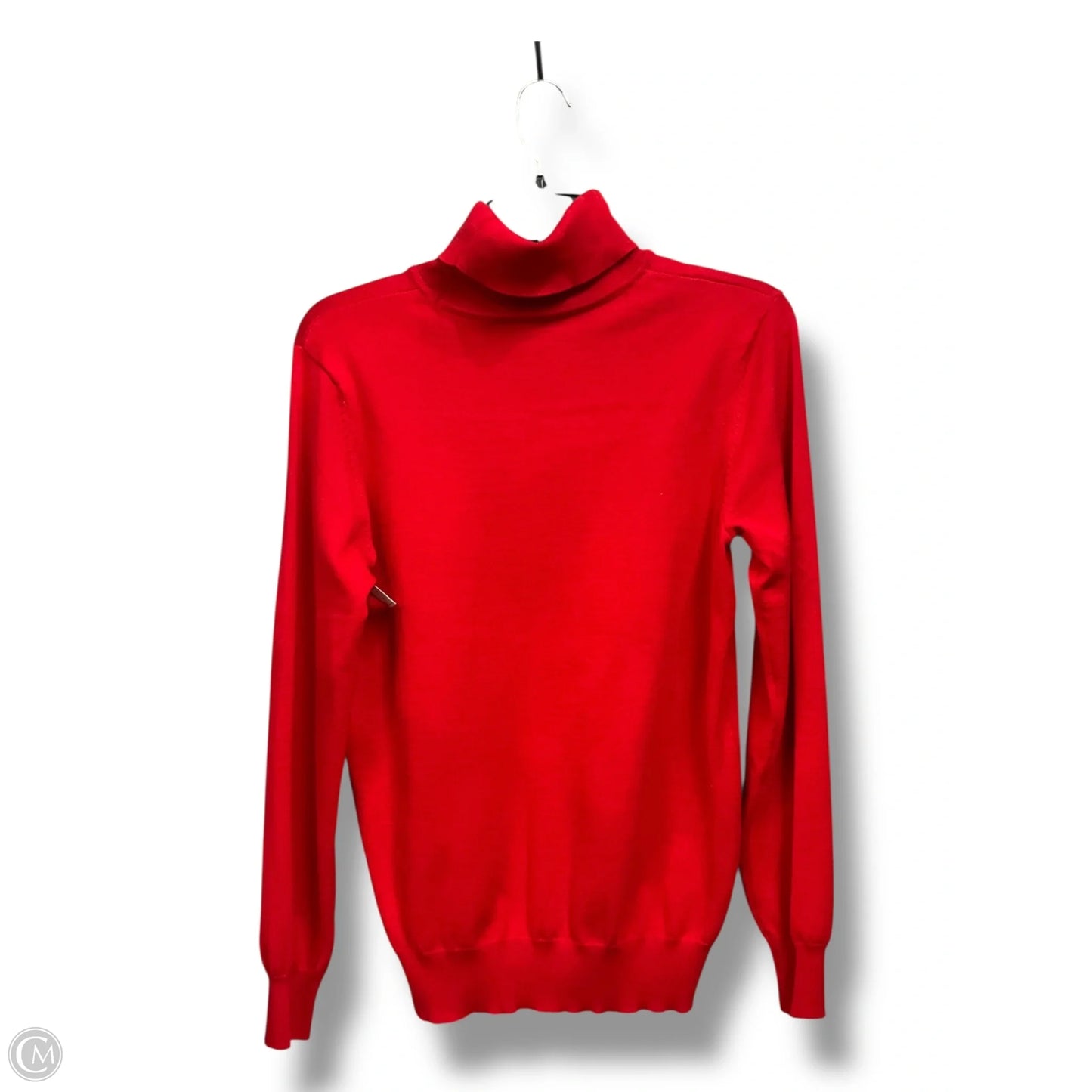 Top Long Sleeve By Madison In Red, Size: M