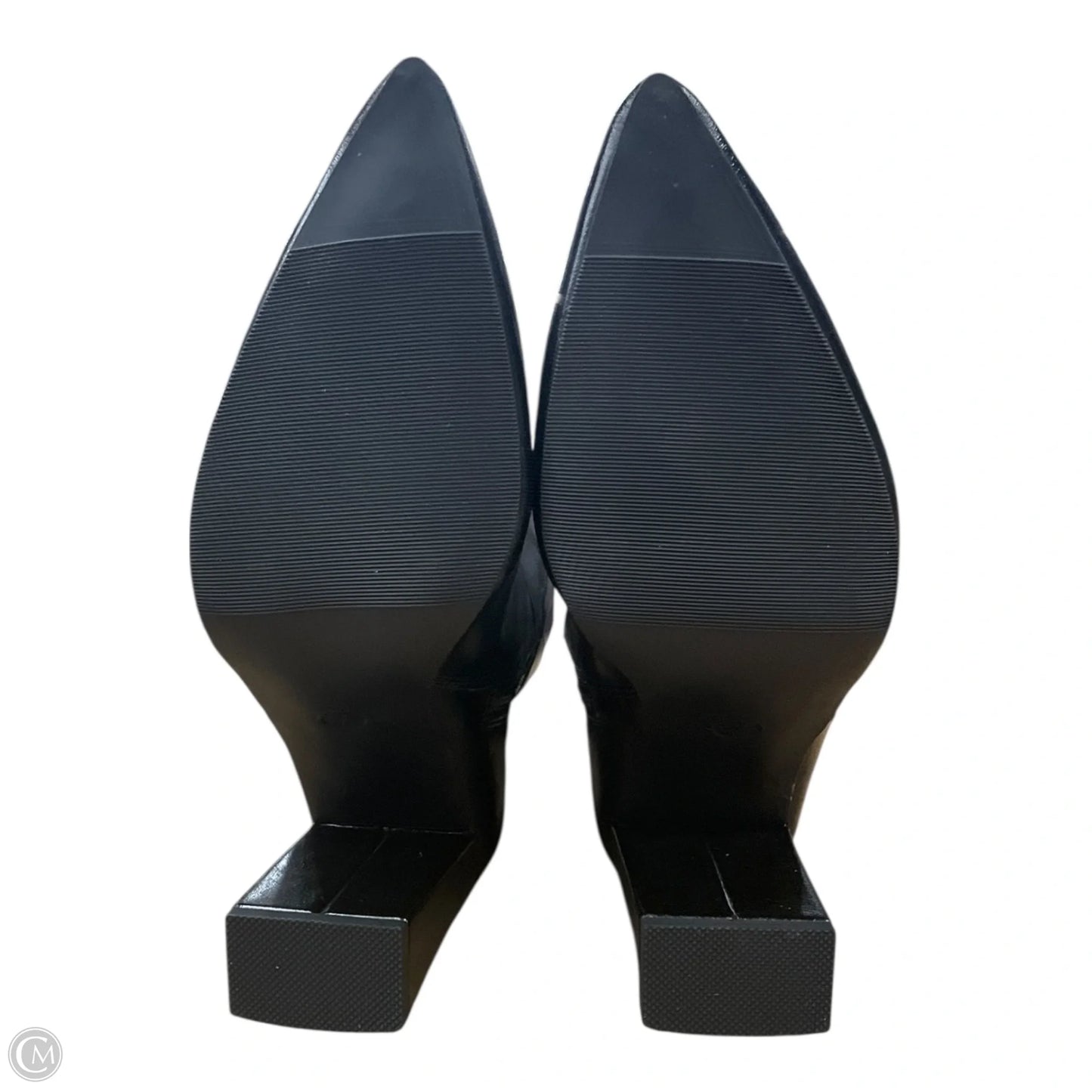 Boots Knee Heels By Scoop In Black, Size: 7
