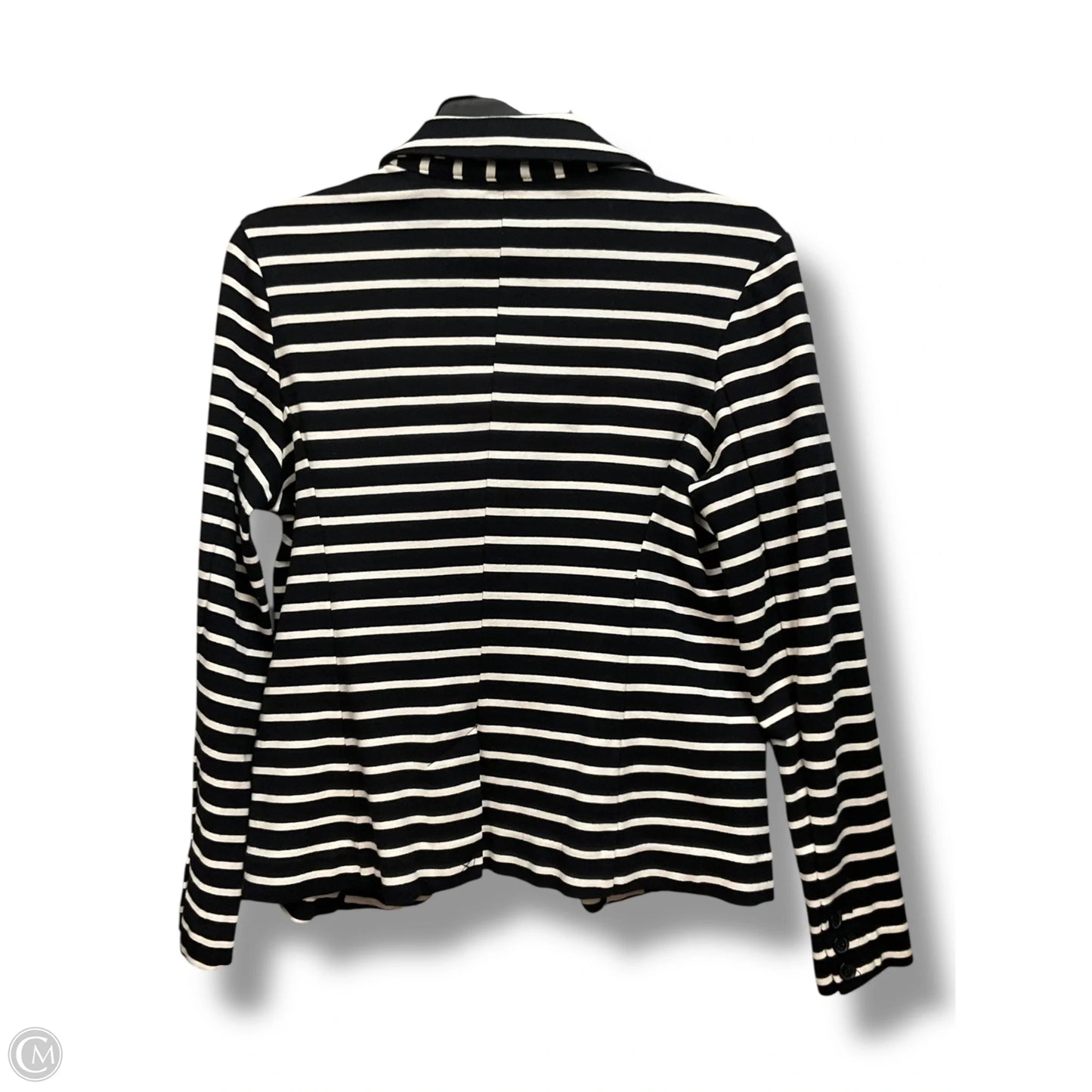 Blazer By A New Day In Striped Pattern, Size: M