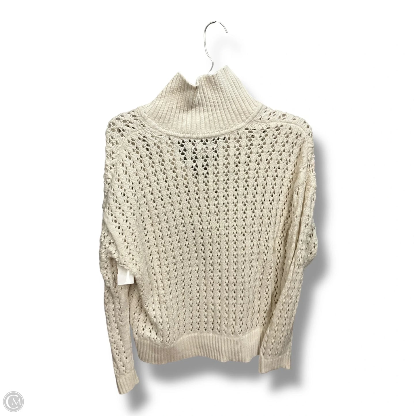 Sweater By Loft In White, Size: M