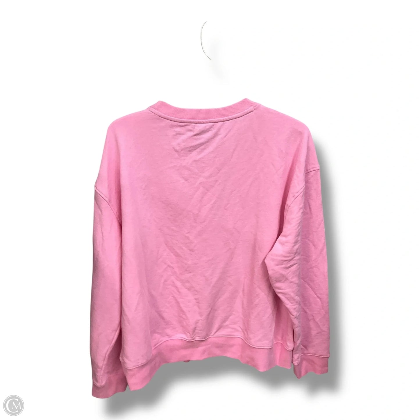 Top Long Sleeve By Us Polo Assoc In Pink, Size: Xl