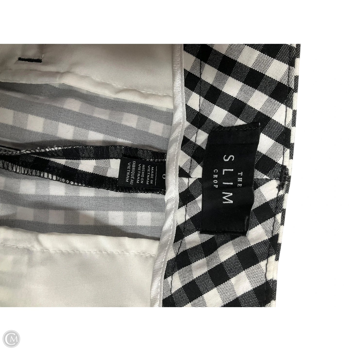 Pants Cropped By Cmc In Plaid Pattern, Size: 6