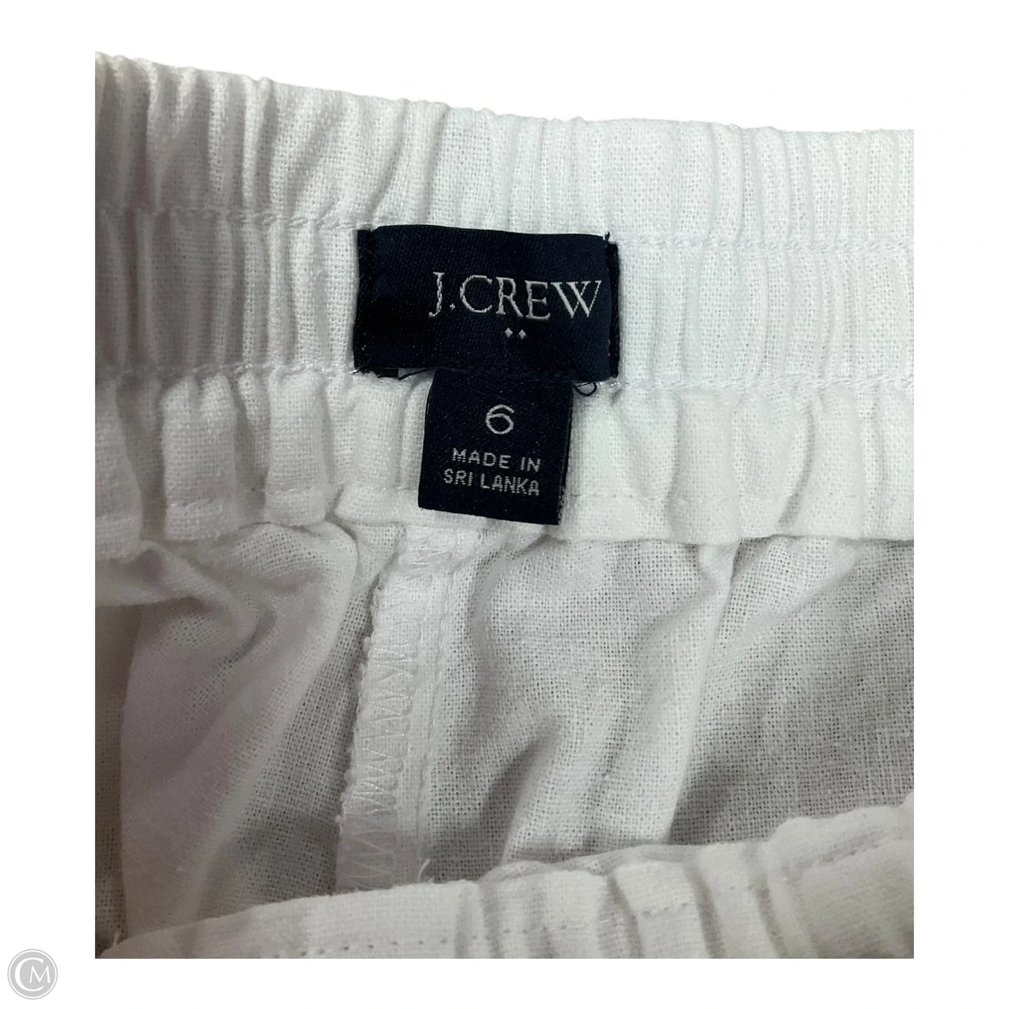 Pants Linen By J. Crew In White, Size: M