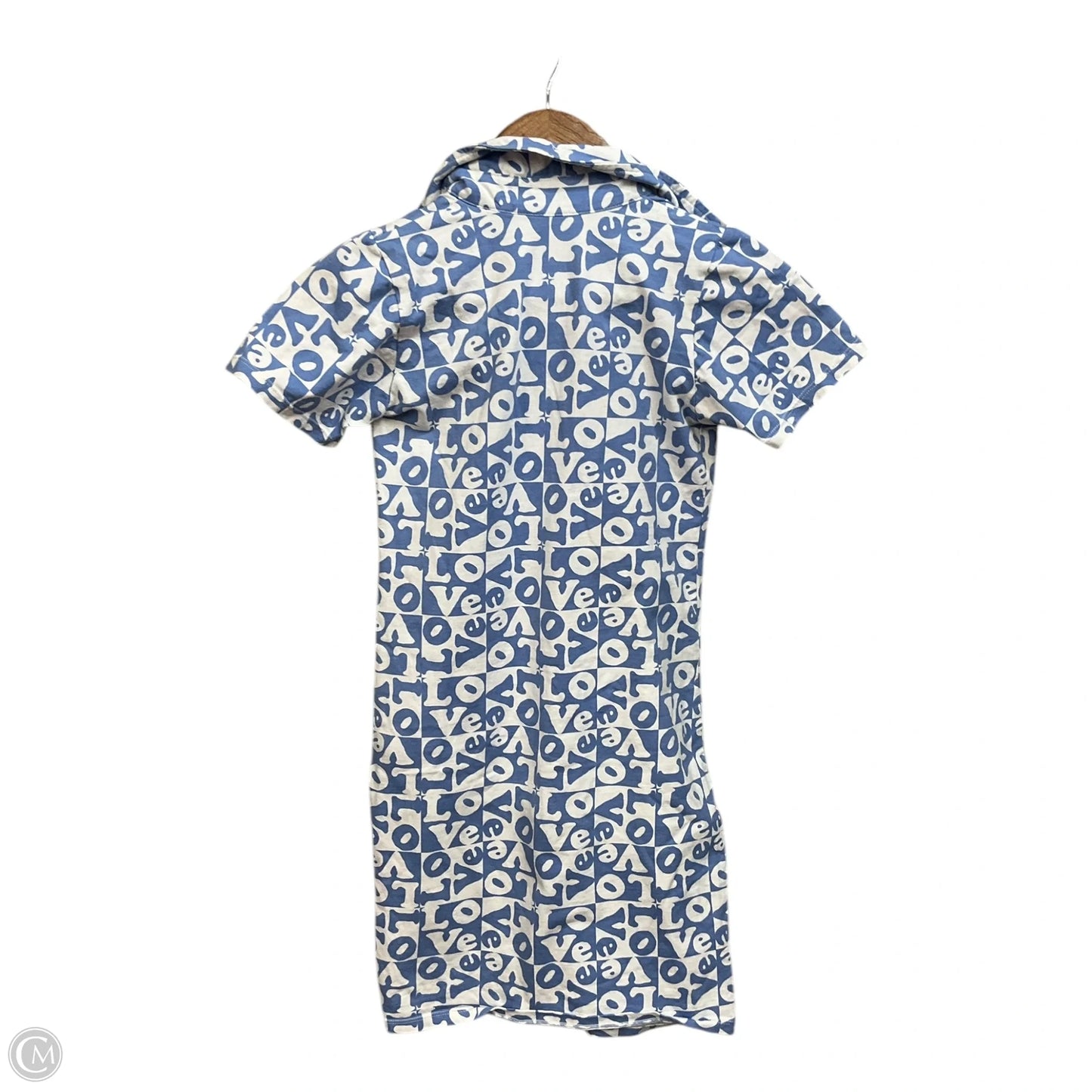 Dress Casual Short By Cmc In Blue, Size: S
