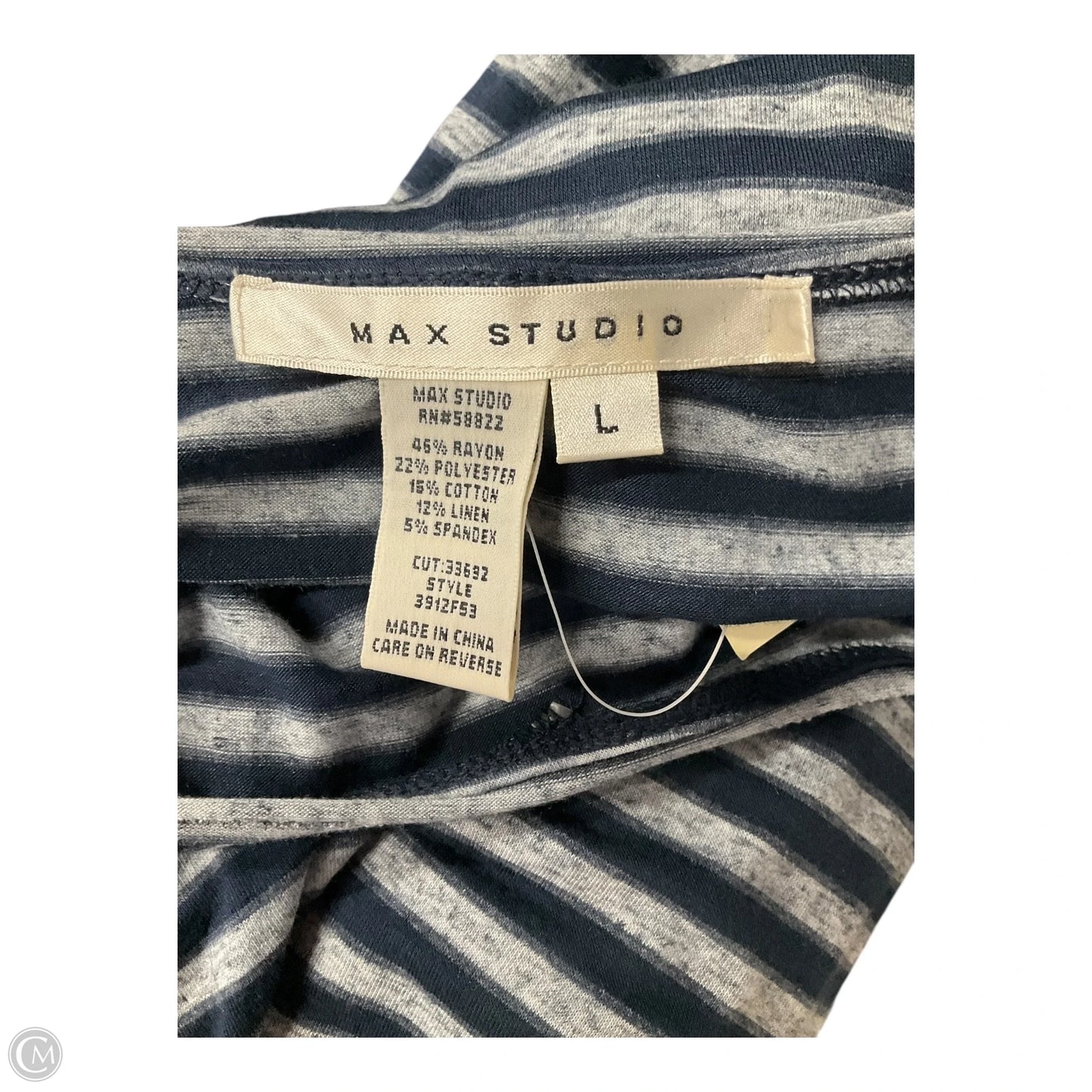 Dress Casual Maxi By Max Studio In Blue, Size: L