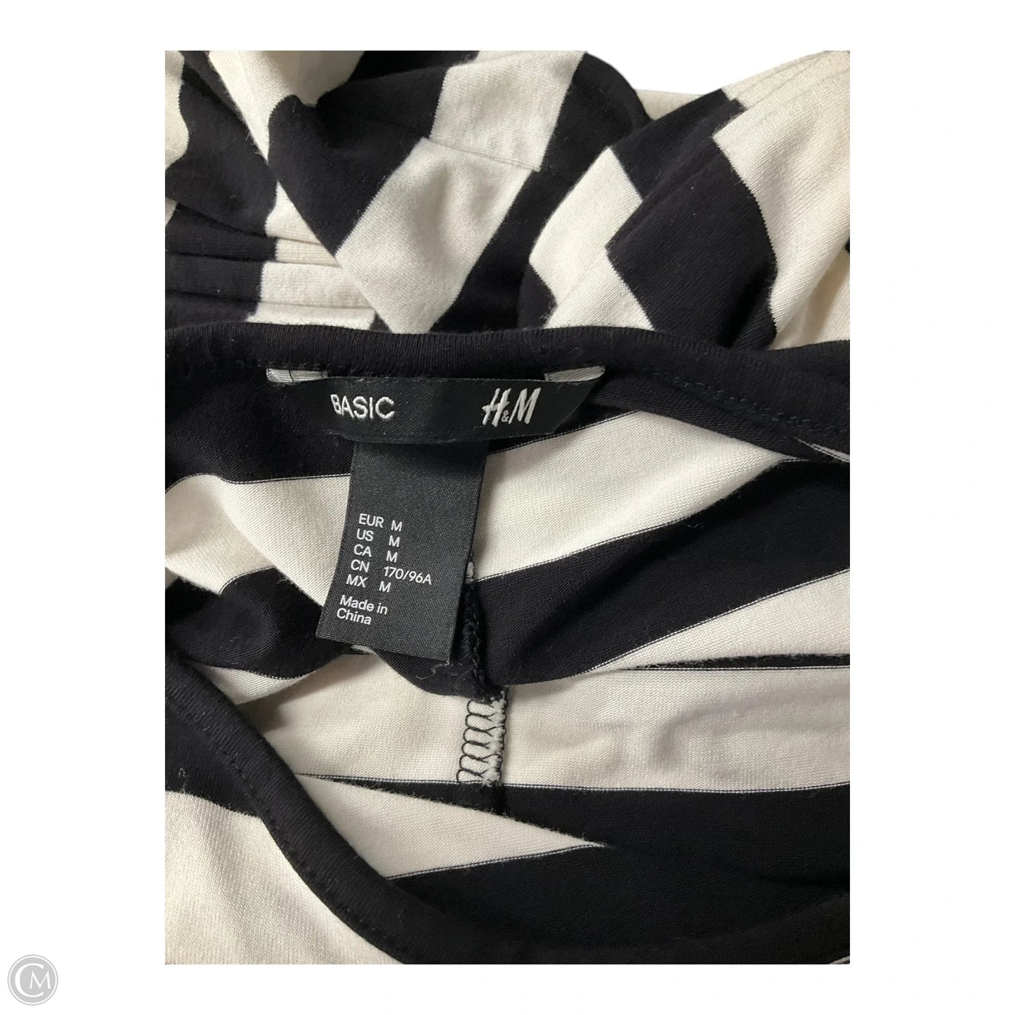 Dress Casual Maxi By H&m In Striped Pattern, Size: M