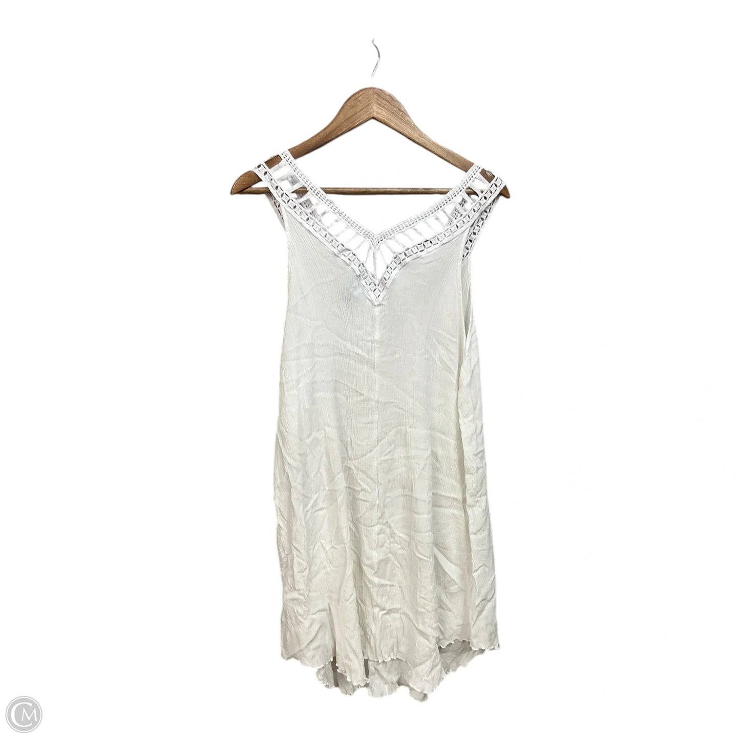 Swimwear Cover-up By Cmc In White, Size: Xl