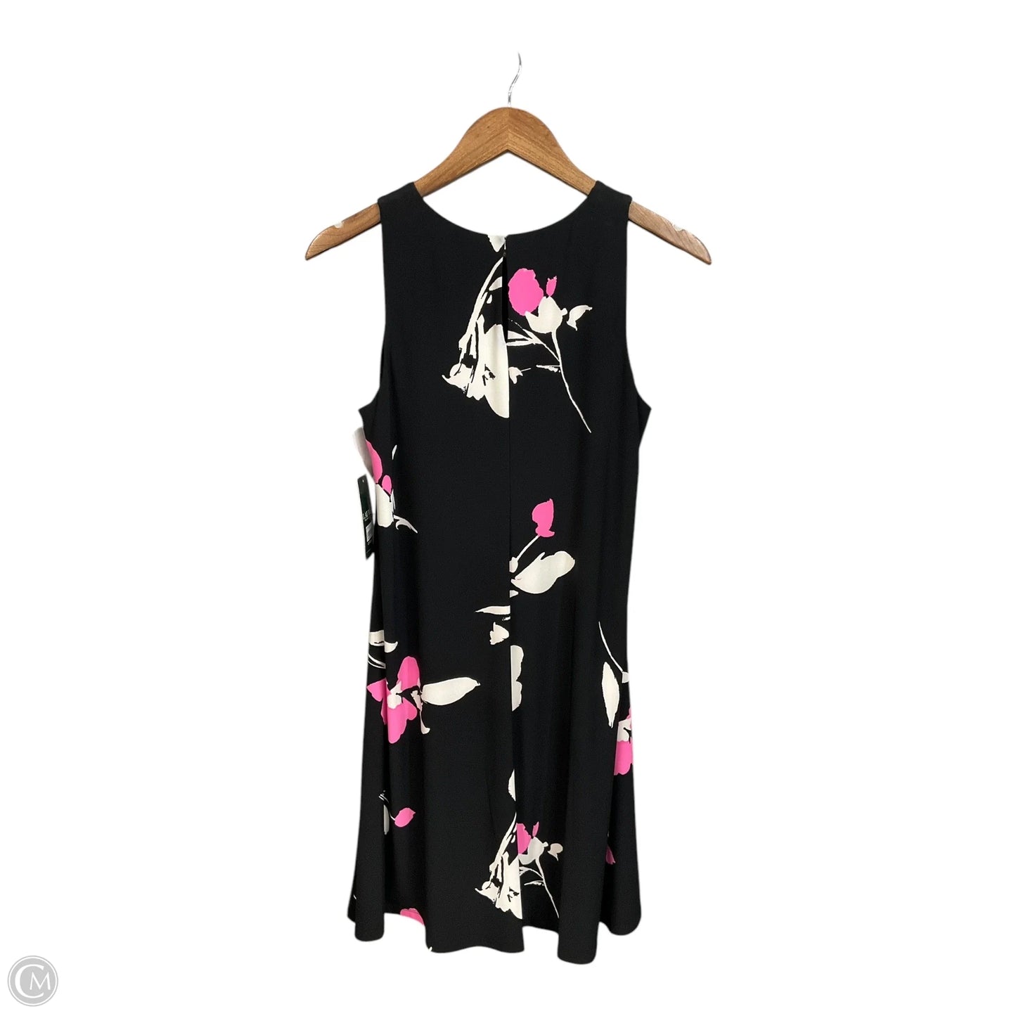Dress Party Midi By Lauren By Ralph Lauren In Black, Size: M