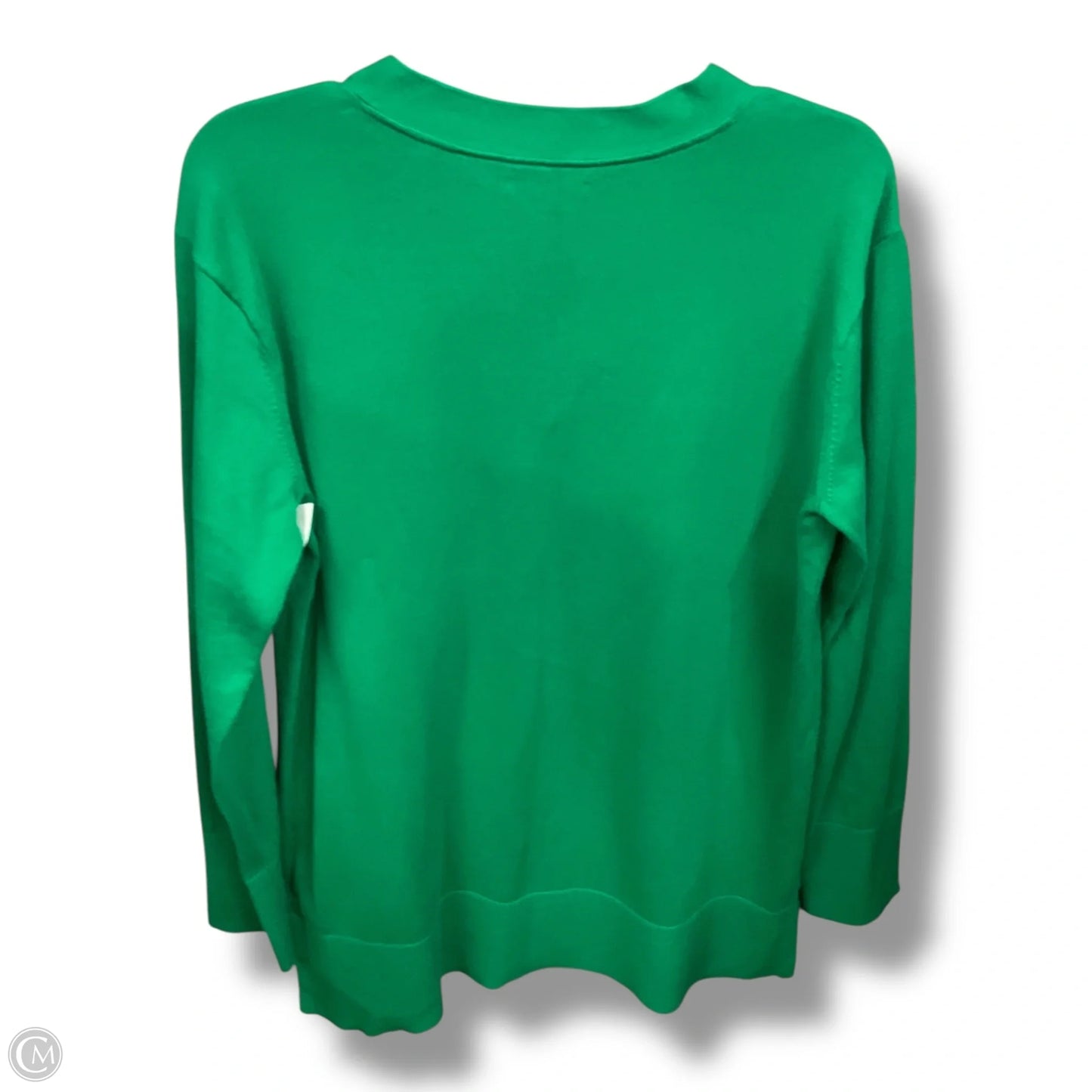 Top Long Sleeve By Tommy Hilfiger In Green, Size: M