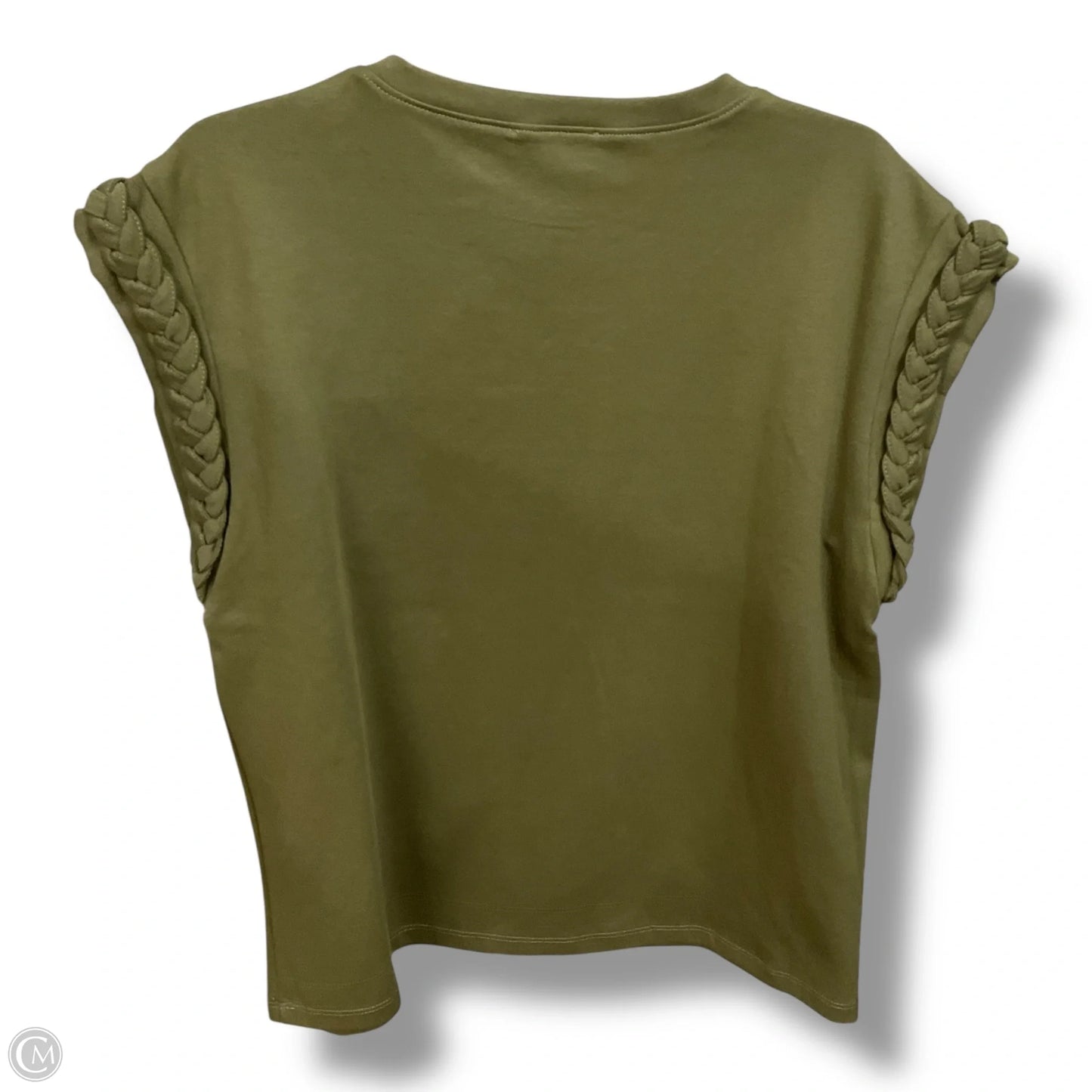 Top Sleeveless Basic By Entro In Green, Size: L