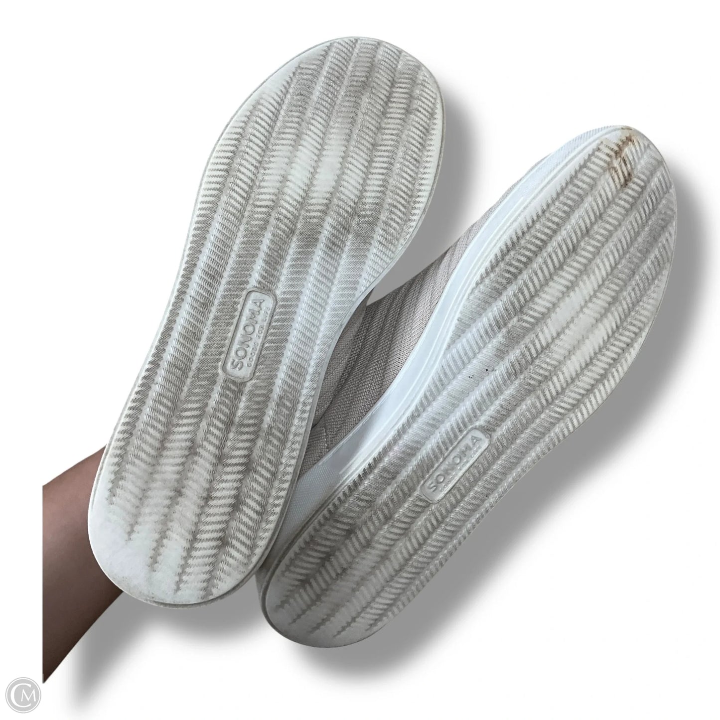 Shoes Sneakers By Sonoma In Beige, Size: 7.5