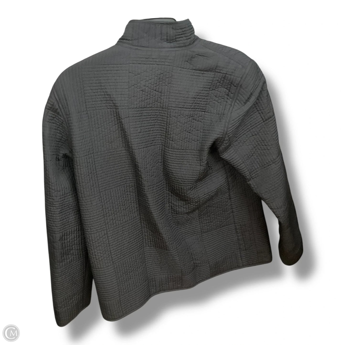 Jacket Puffer & Quilted By Gallery In Black, Size: M