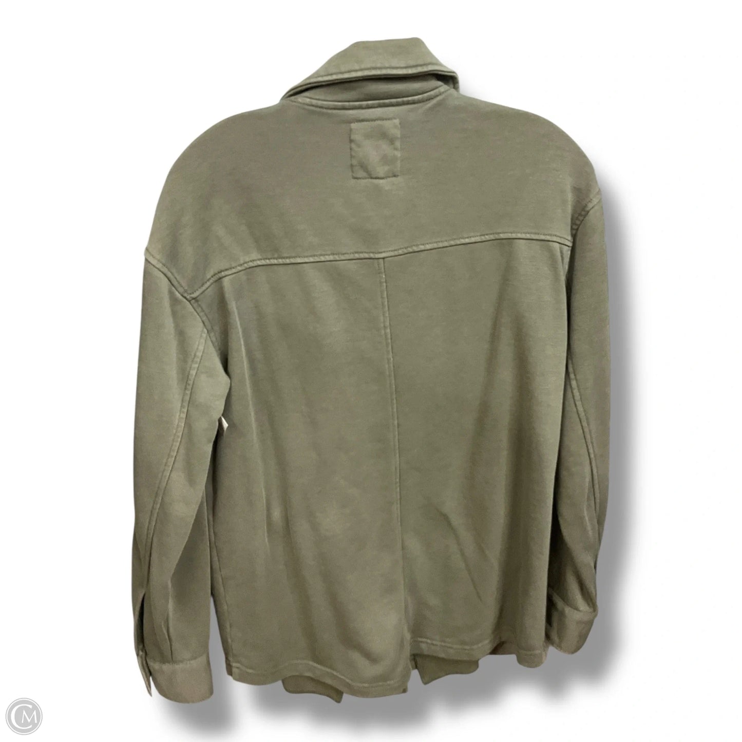 Jacket Shirt By Avec Les Filles In Green, Size: M