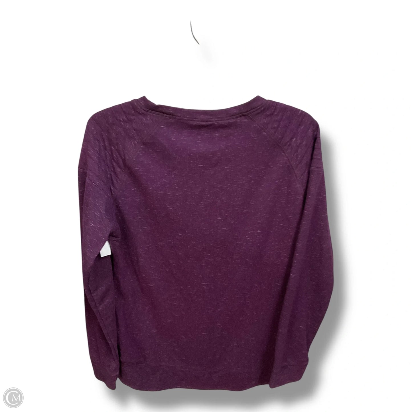 Athletic Top Long Sleeve Crewneck By 32 Degrees In Purple, Size: M