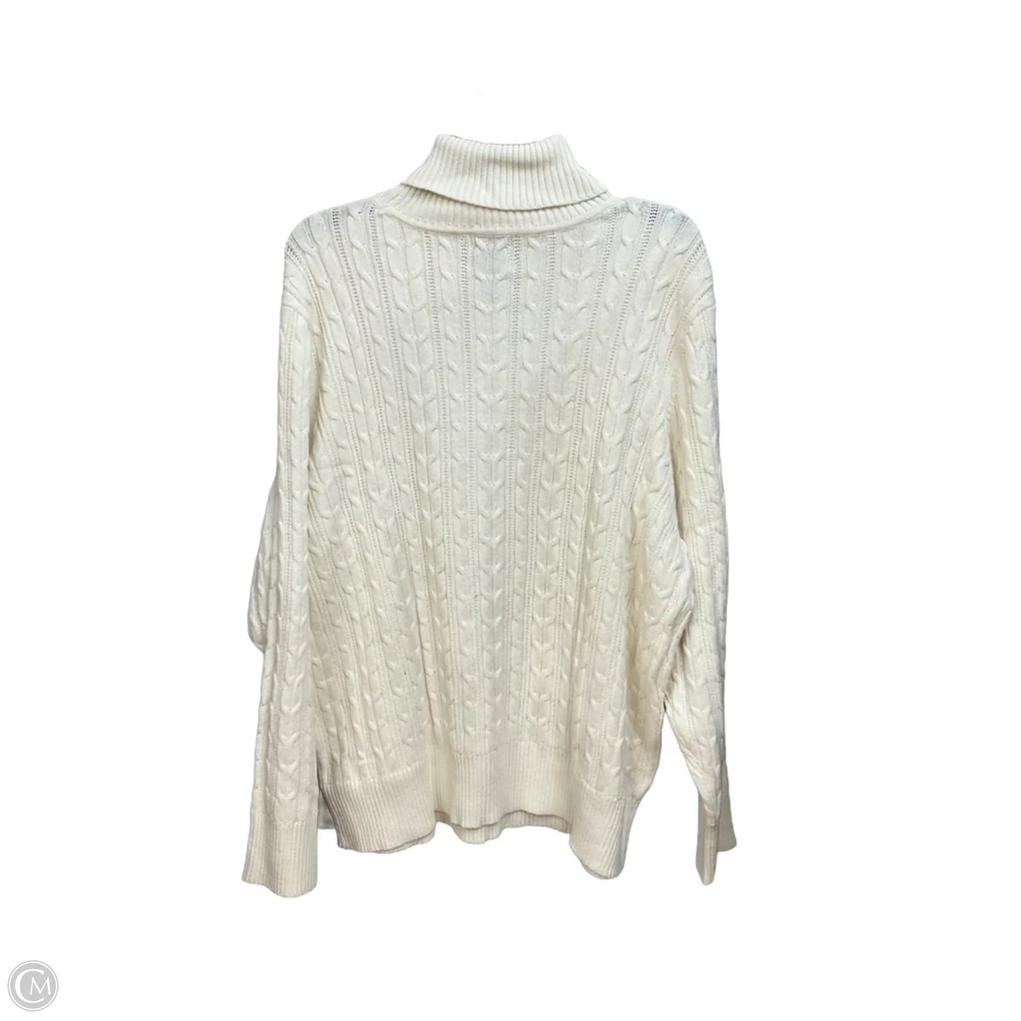 Sweater By St Johns Bay In Cream, Size: 3x