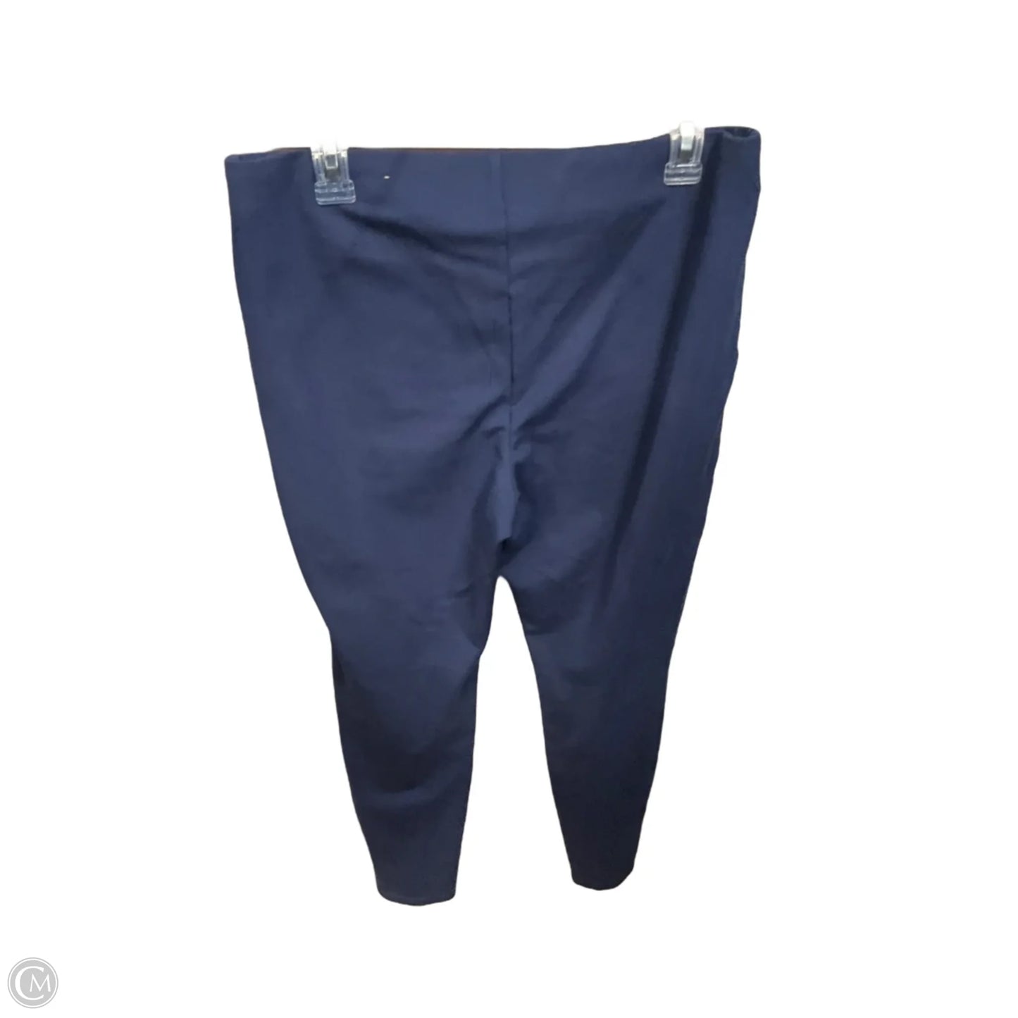 Pants Leggings By Chicos In Navy, Size: 8